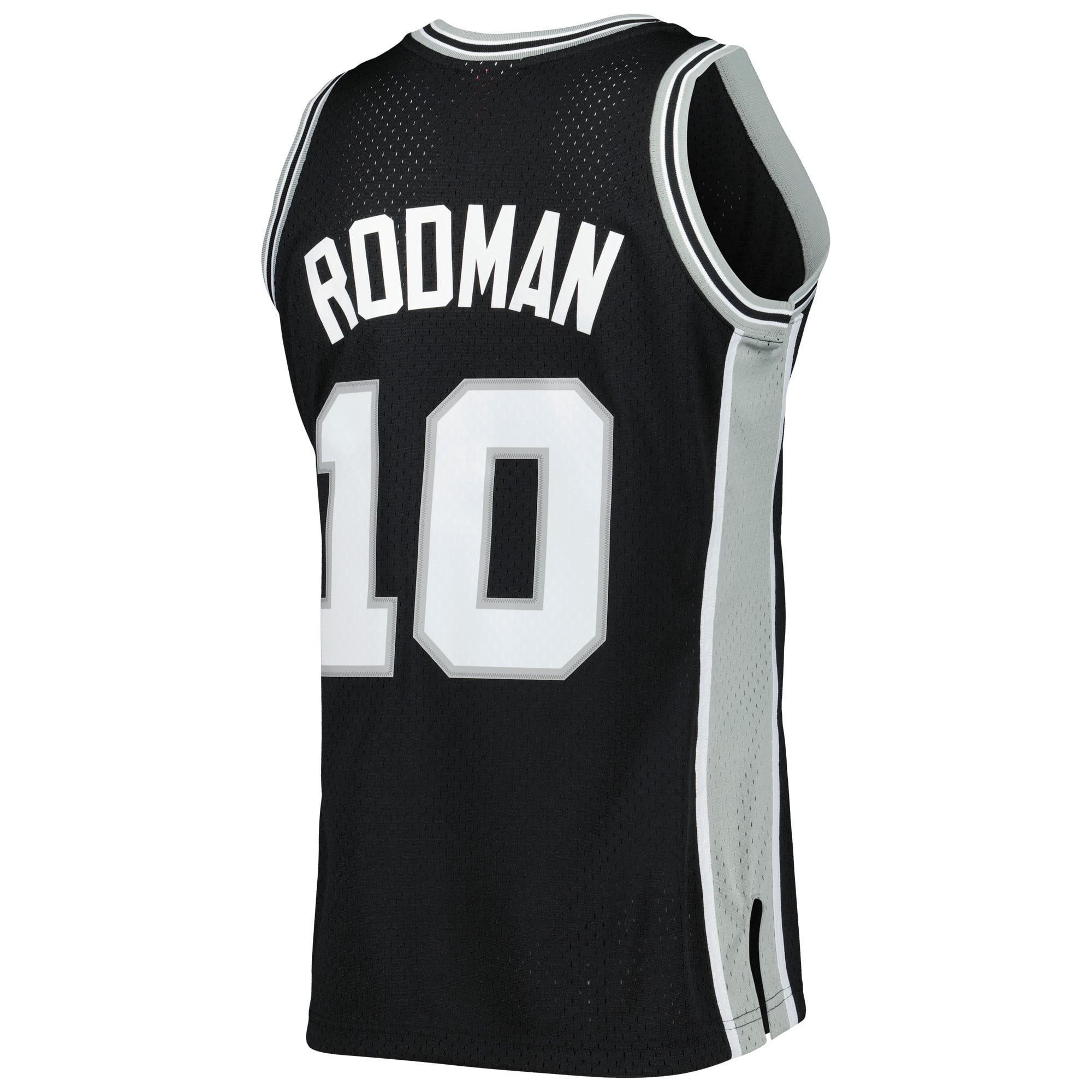 Dennis Rodman San Antonio Spurs 1993/94 Hardwood Classics Swingman Jersey - Black - Image 4