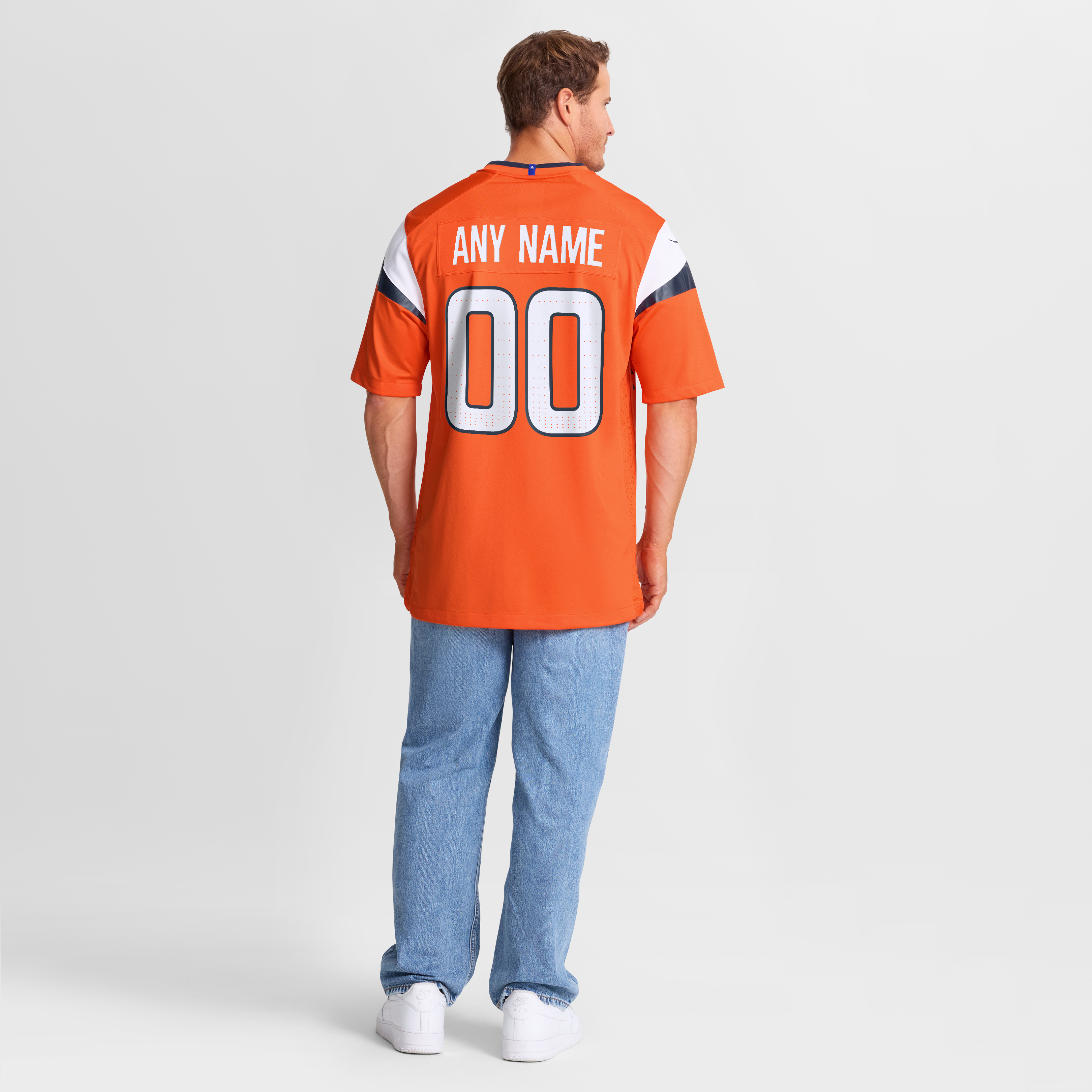 Denver Broncos Alternate Mile High Collection Custom Game Jersey - Orange - Image 9