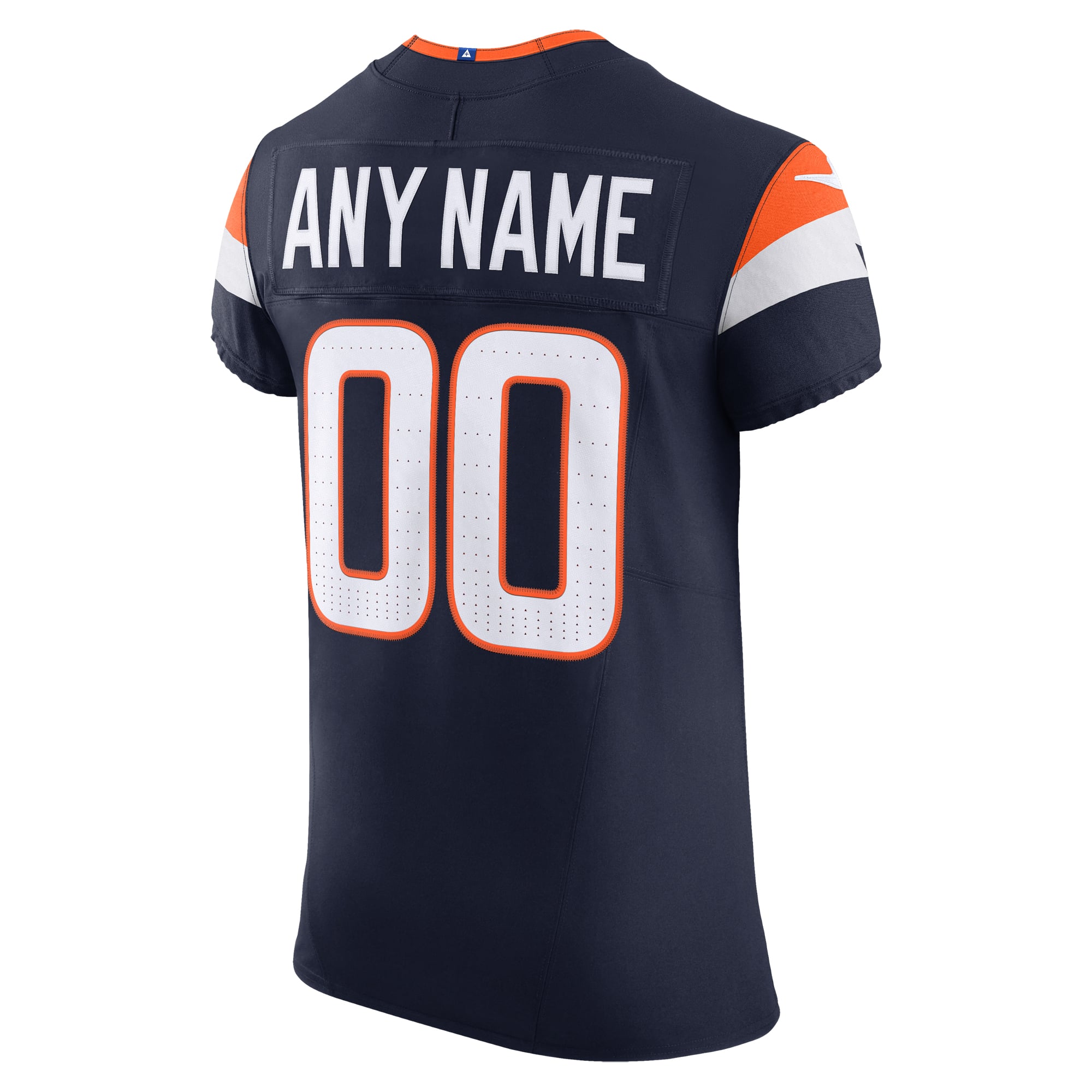 Denver Broncos Alternate Vapor F.U.S.E. Elite Custom Jersey - Navy - Image 4