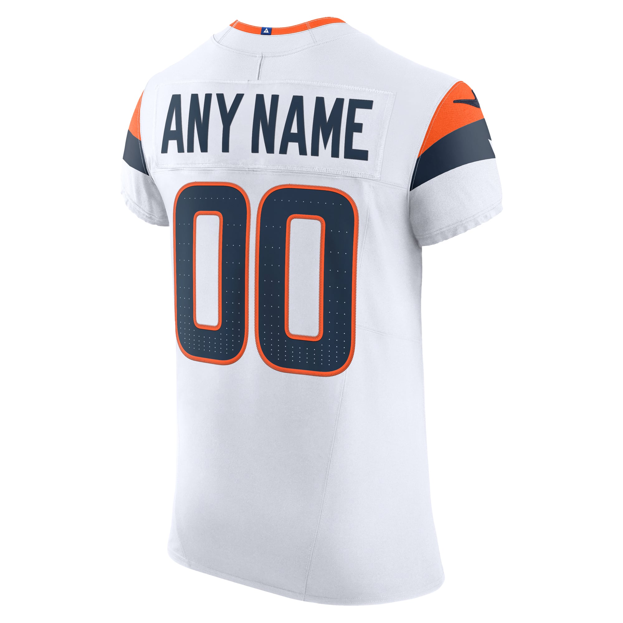 Denver Broncos Vapor F.U.S.E. Elite Custom Jersey - White - Image 4