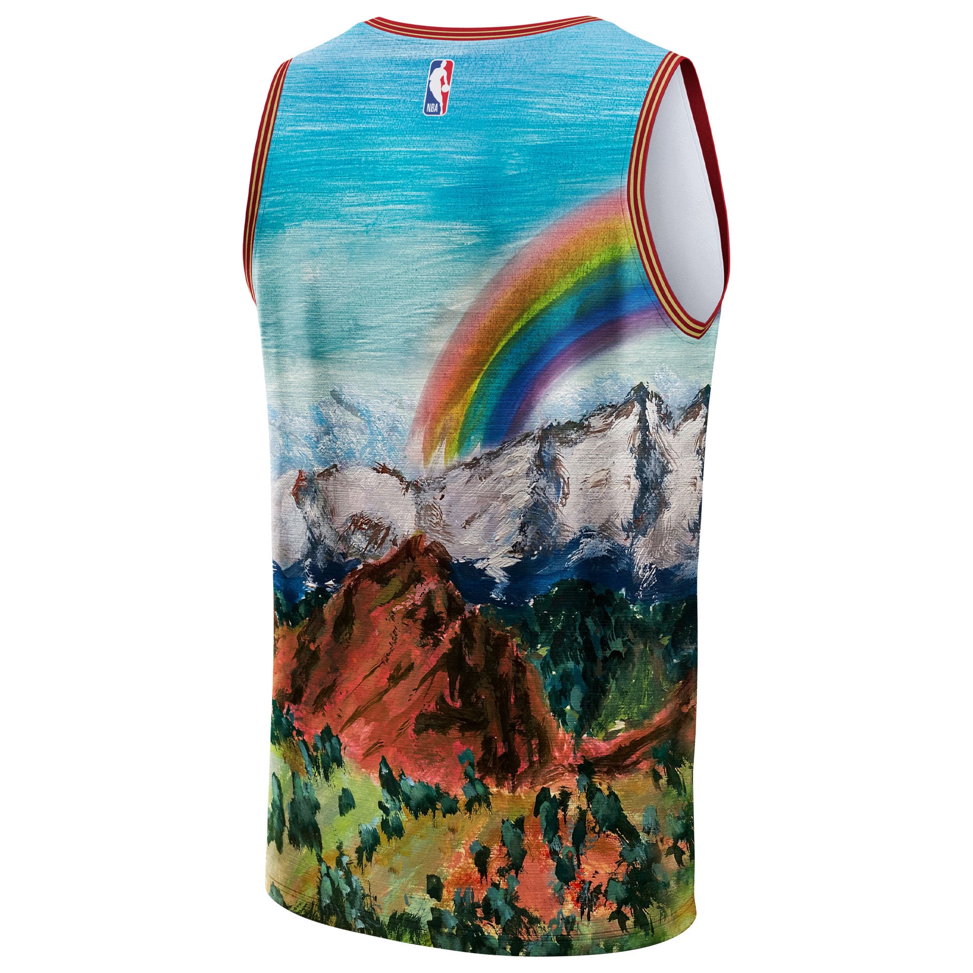 Denver Nuggets & KidSuper Studios by Unisex Hometown Jersey - Blue - Image 4