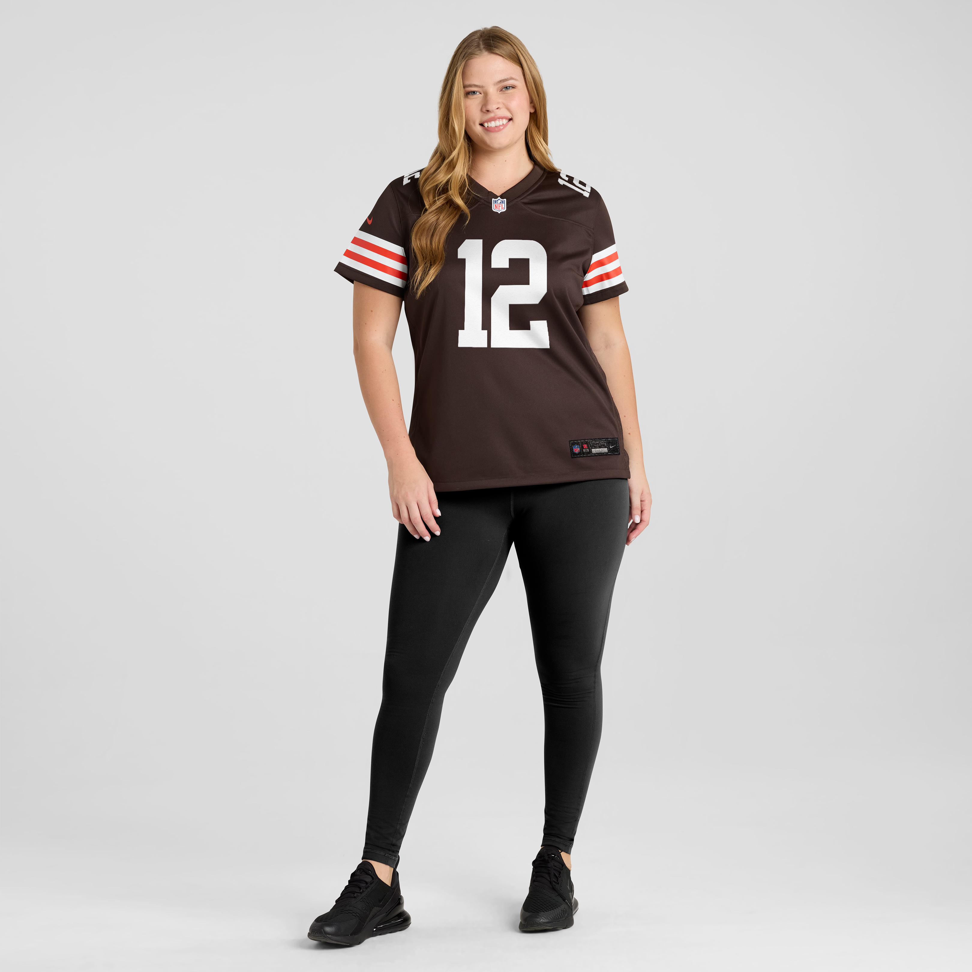 Denzel Boston Cleveland Browns Women's Team Game Jersey - Brown - Image 5