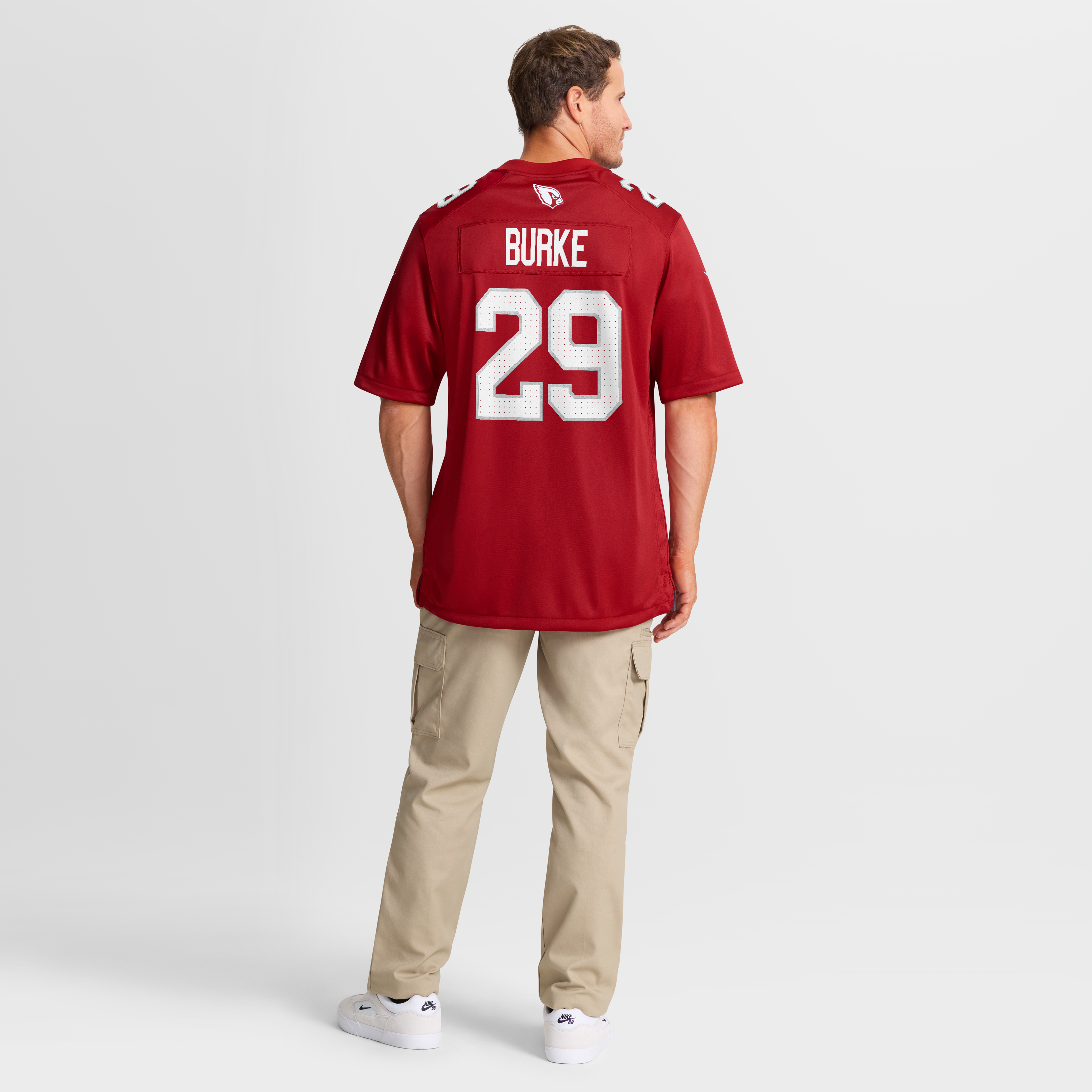 Denzel Burke Arizona Cardinals Team Game Jersey - Cardinal - Image 9