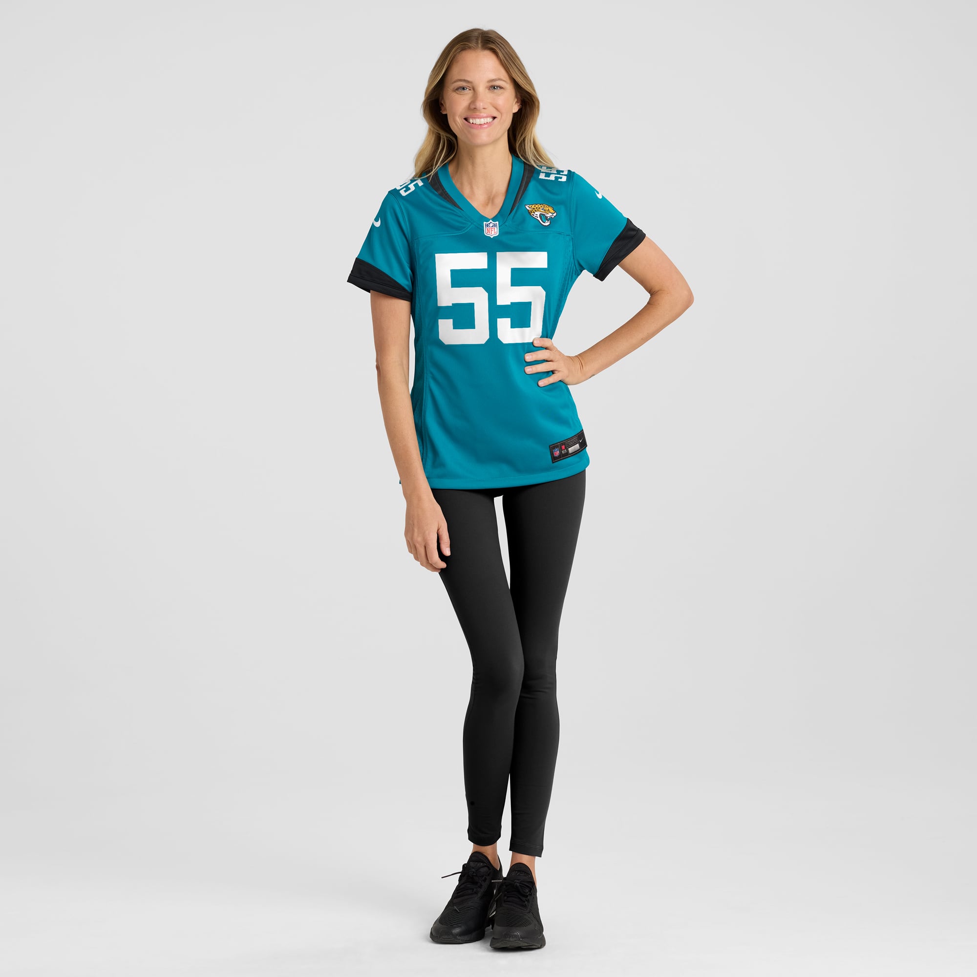 Dequan Jackson Jacksonville Jaguars Women's Game Jersey - Teal - Image 5