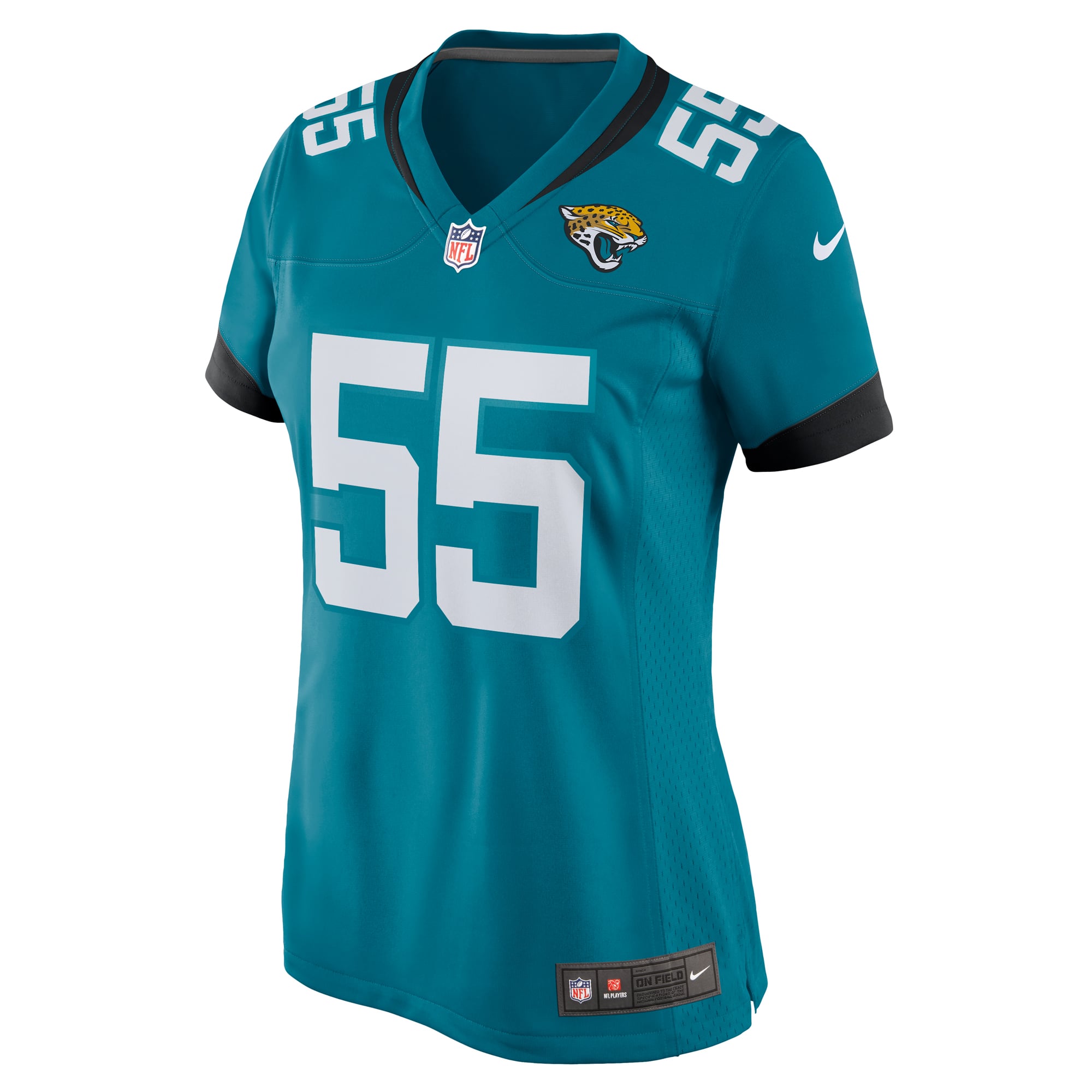 Dequan Jackson Jacksonville Jaguars Women's Game Jersey - Teal - Image 3