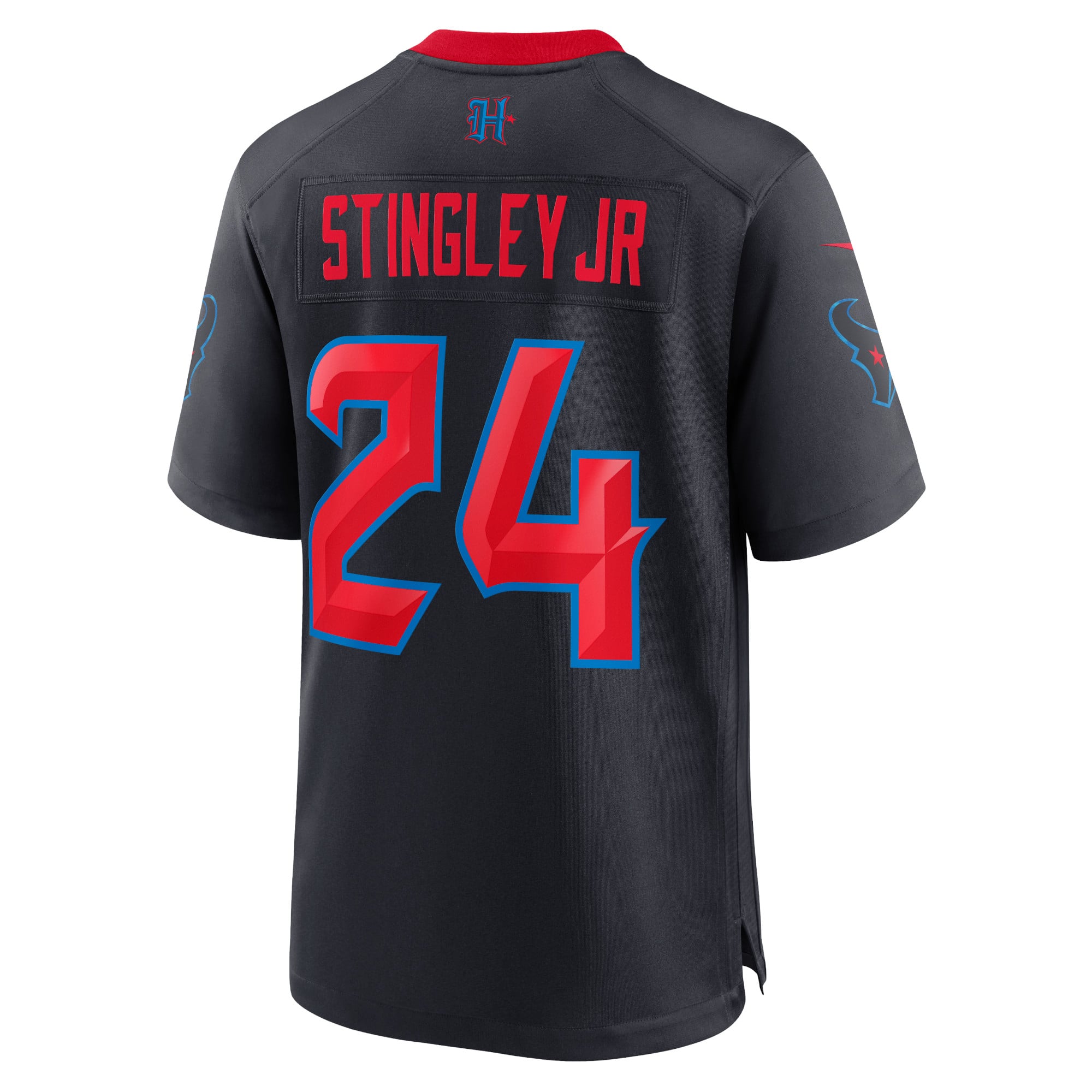 Derek Stingley Jr. Houston Texans 2nd Alternate Game Jersey - Navy - Image 4