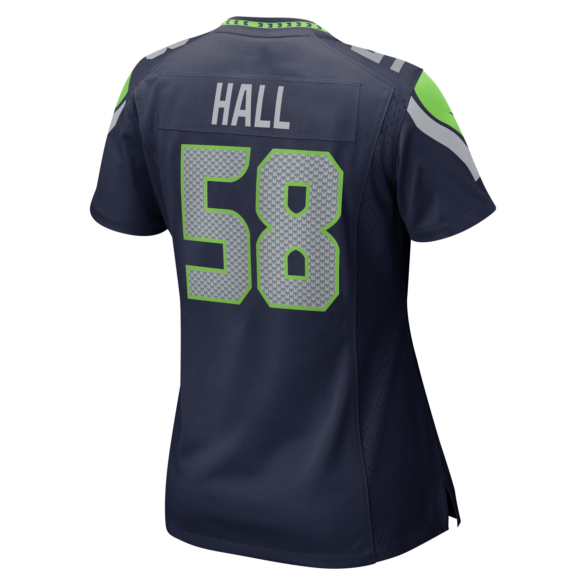 Derick Hall Seattle Seahawks Women's Team Game Jersey - College College Navy - Image 4