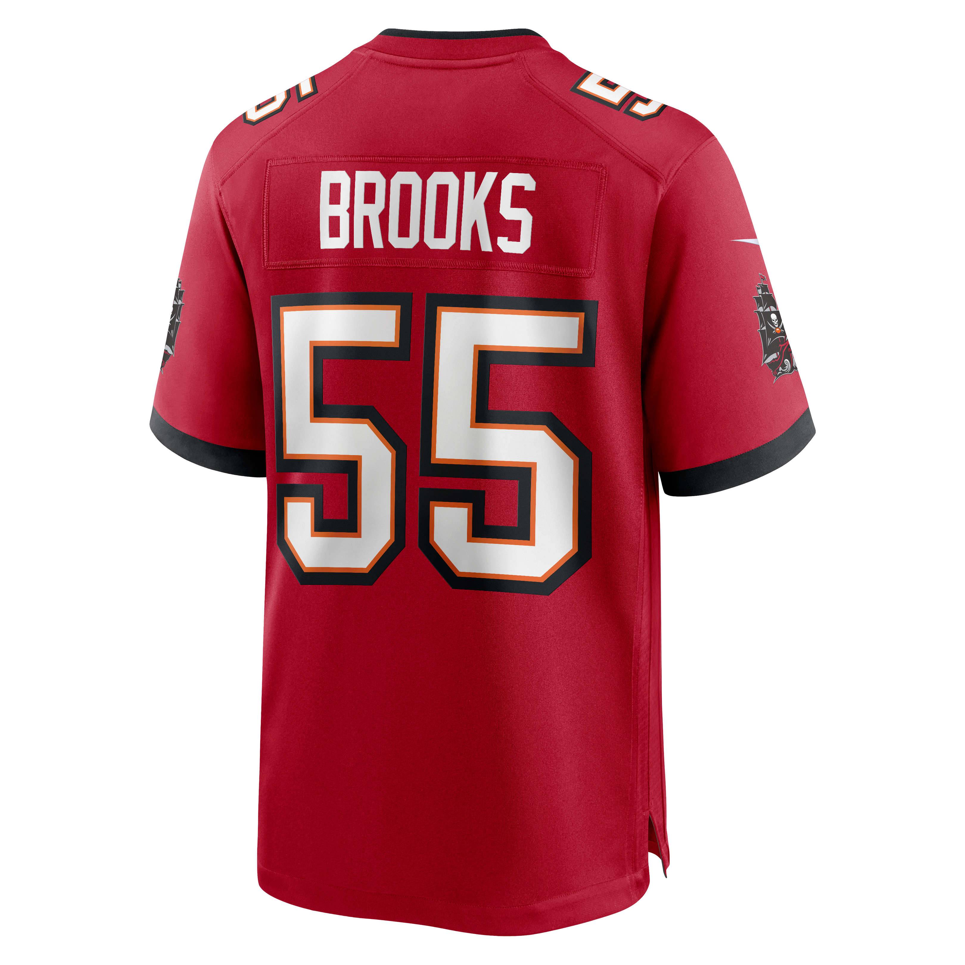 Derrick Brooks Tampa Bay Buccaneers Game Retired Player Jersey - Red - Image 4