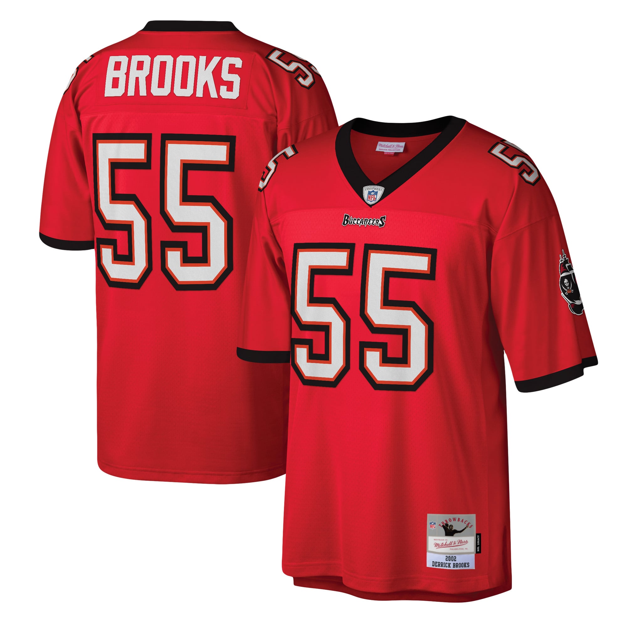 Derrick Brooks Tampa Bay Buccaneers Legacy Jersey - Red