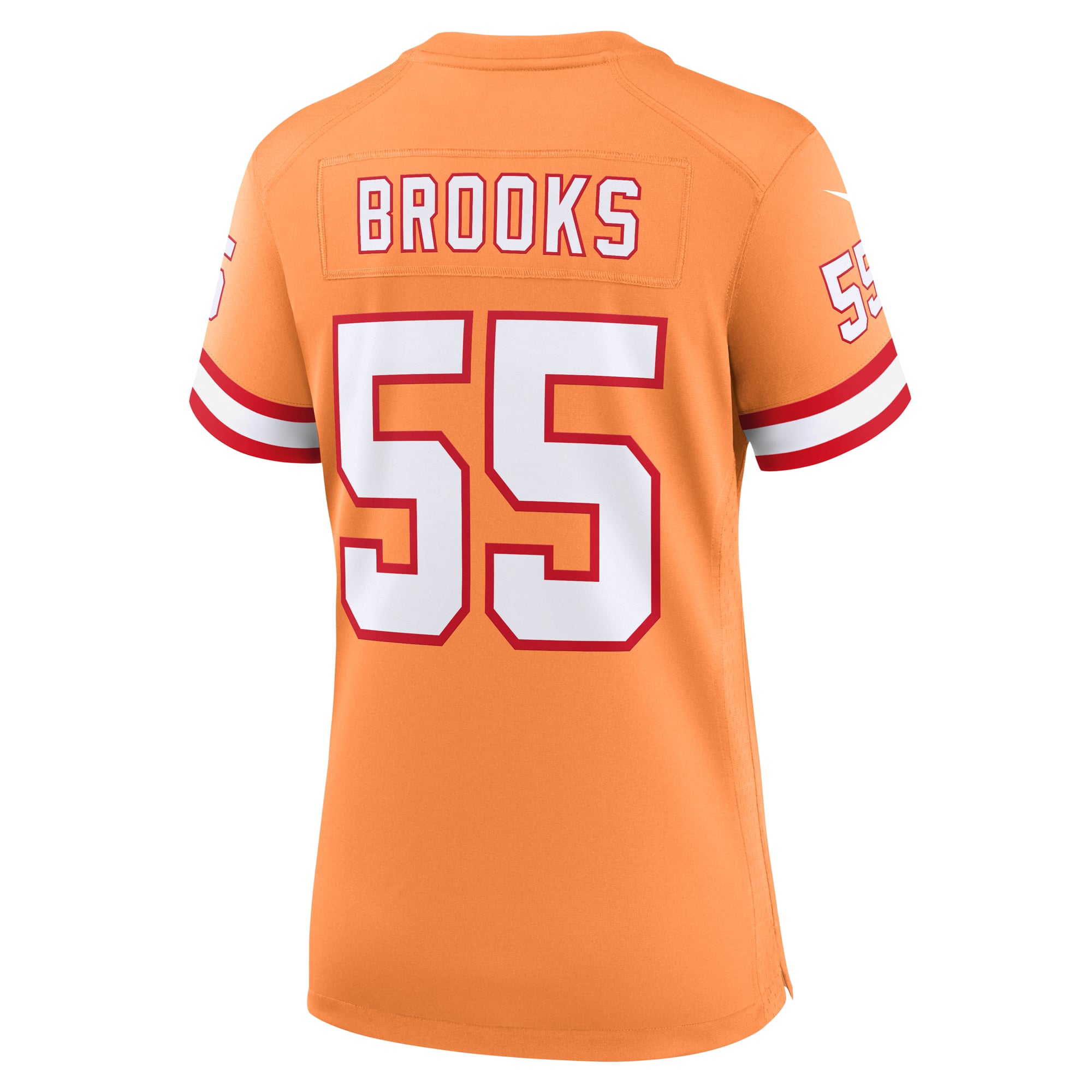 Derrick Brooks Tampa Bay Buccaneers Women's Throwback Game Jersey - Orange - Image 4