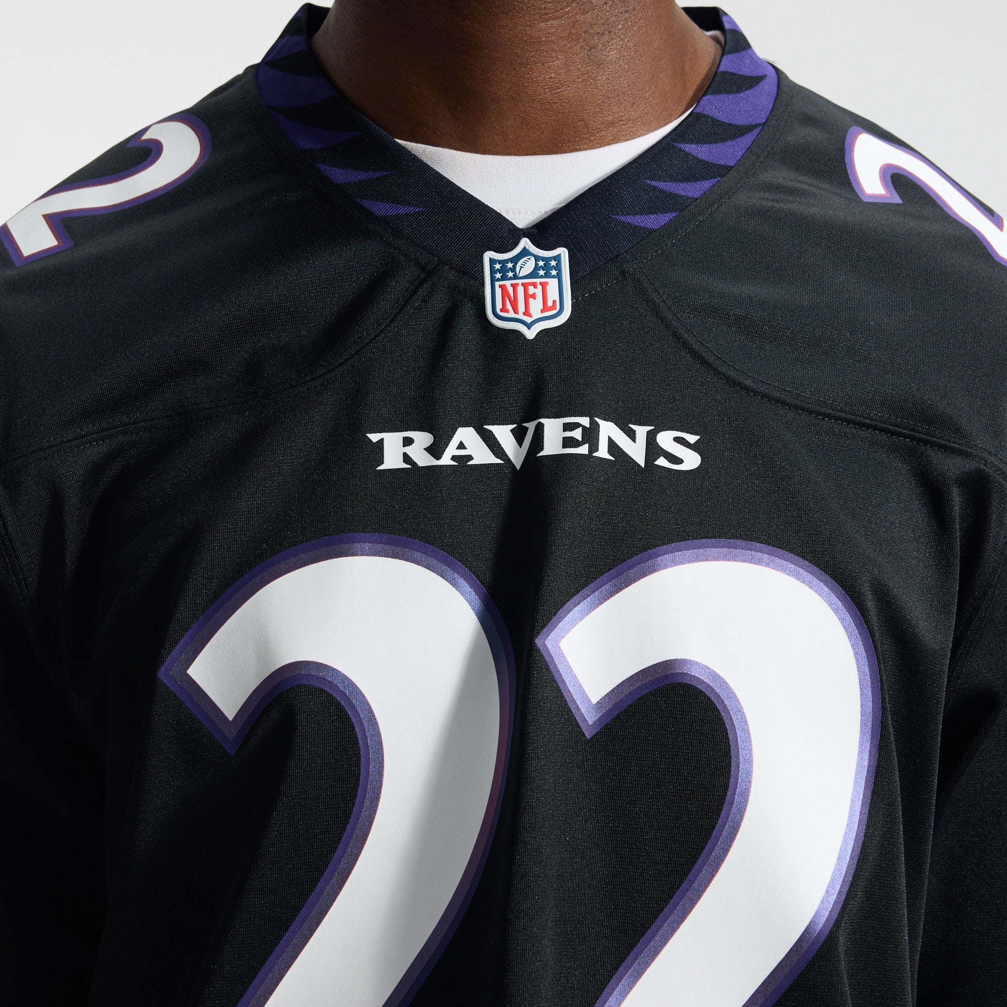 Derrick Henry Baltimore Ravens Game Jersey - Black - Image 11