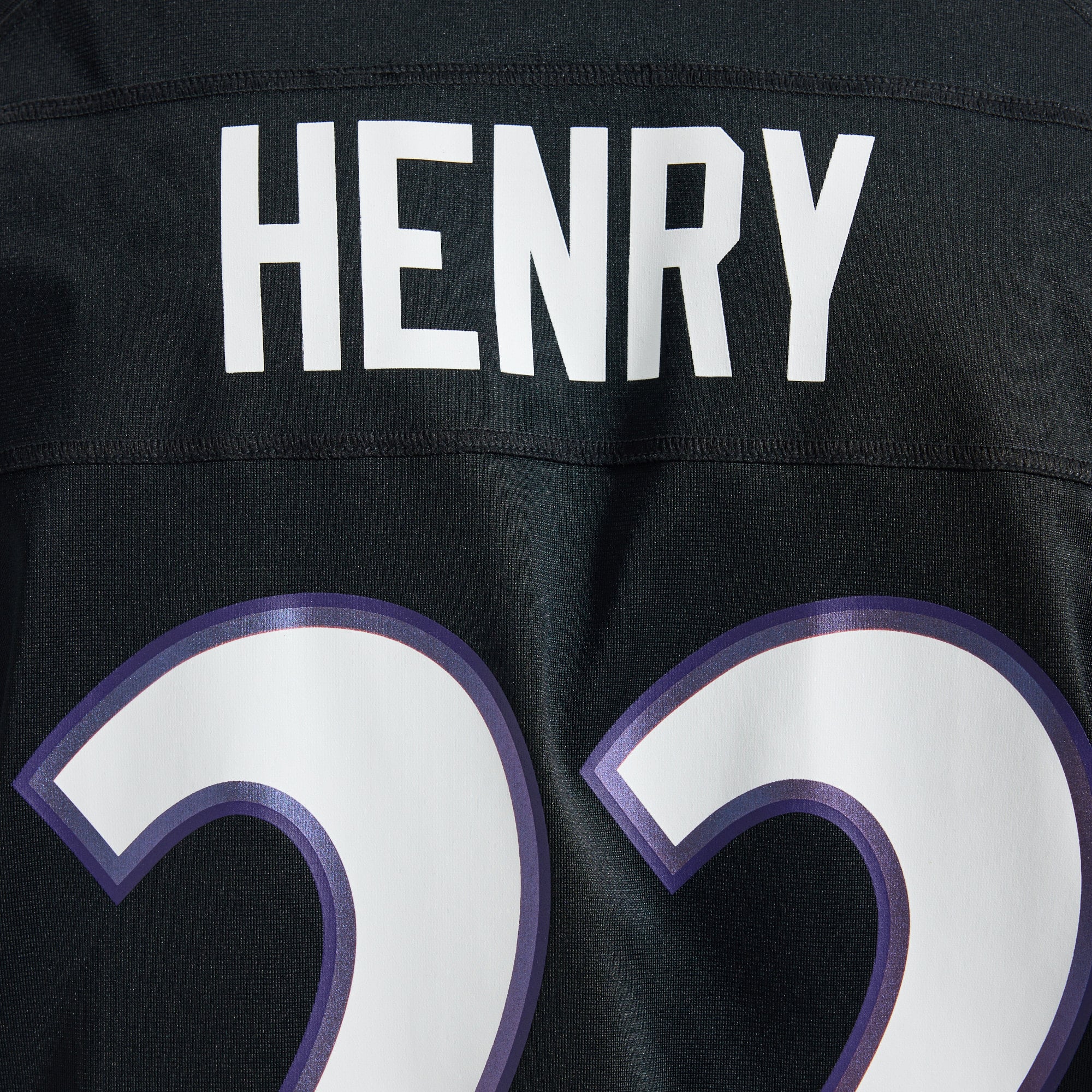 Derrick Henry Baltimore Ravens Game Jersey - Black - Image 14