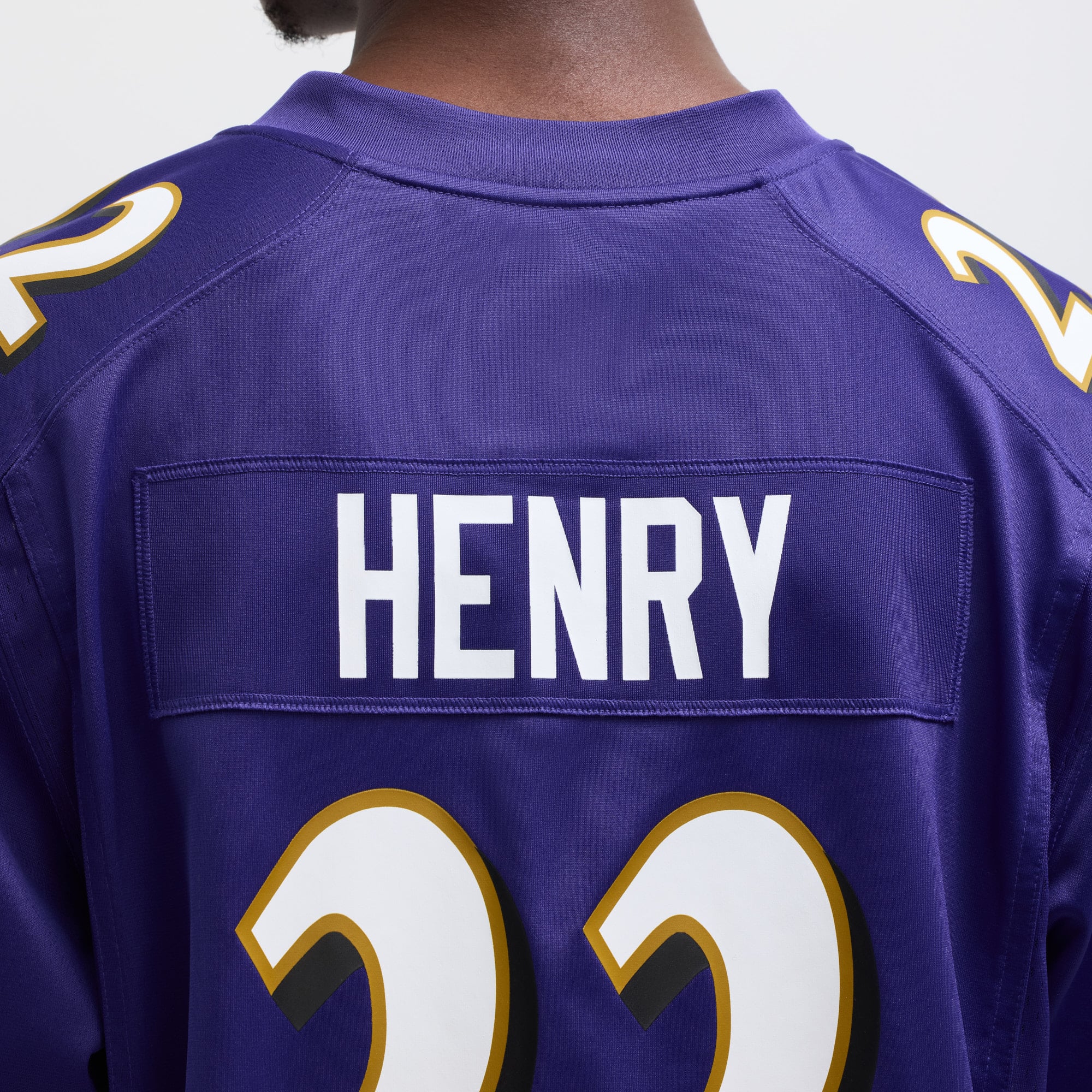 Derrick Henry Baltimore Ravens Game Player Jersey - Purple - Image 9