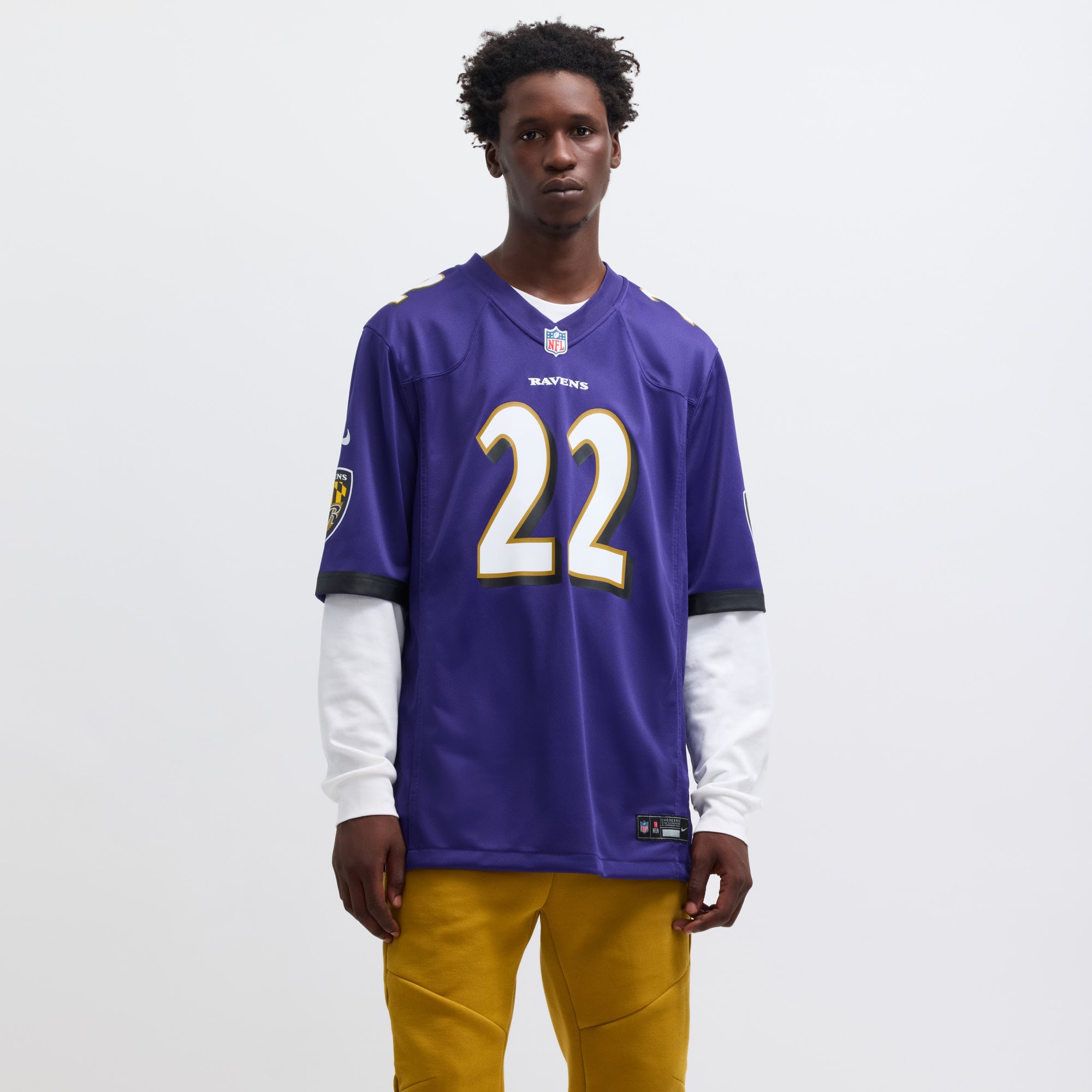 Derrick Henry Baltimore Ravens Game Player Jersey - Purple - Image 5