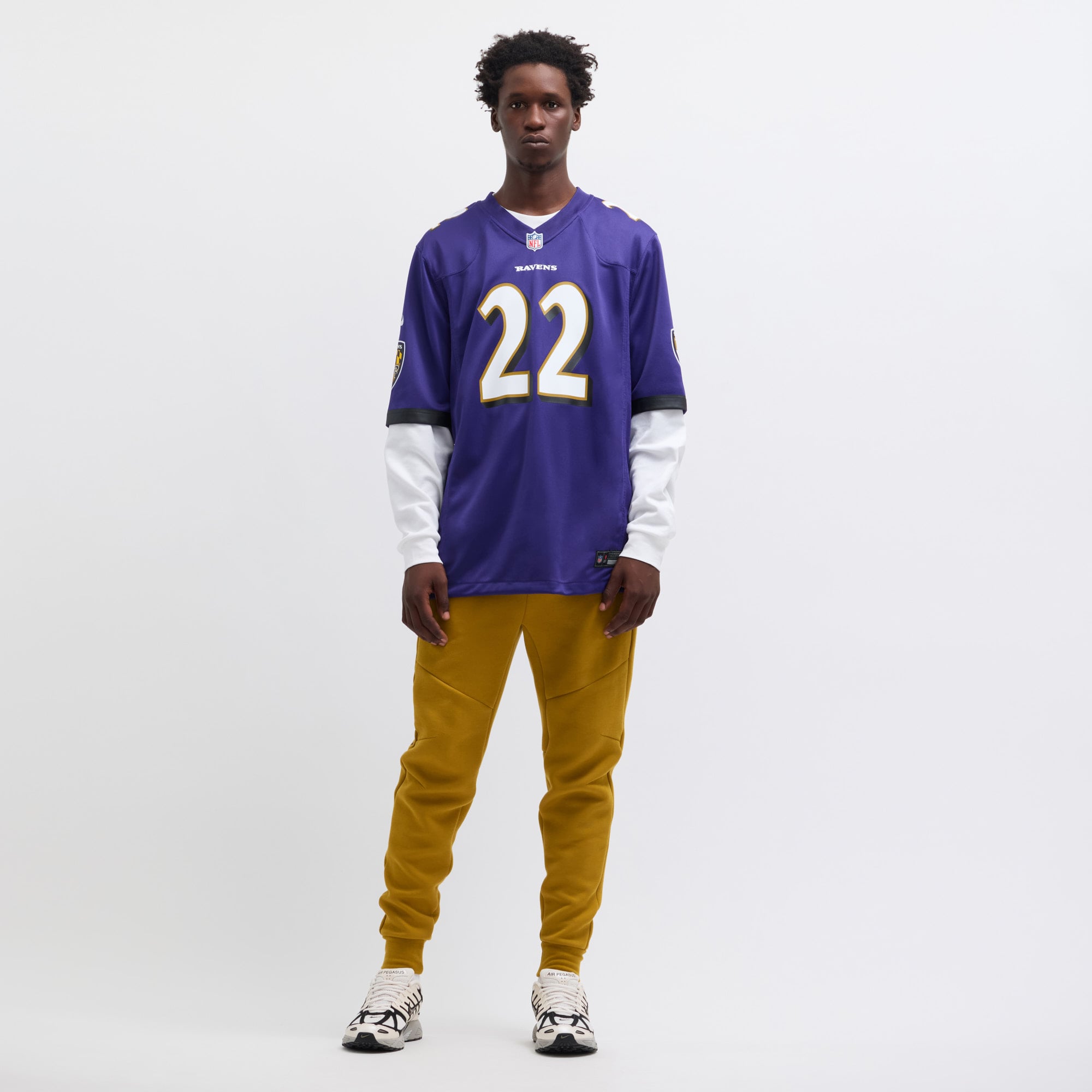 Derrick Henry Baltimore Ravens Game Player Jersey - Purple - Image 7