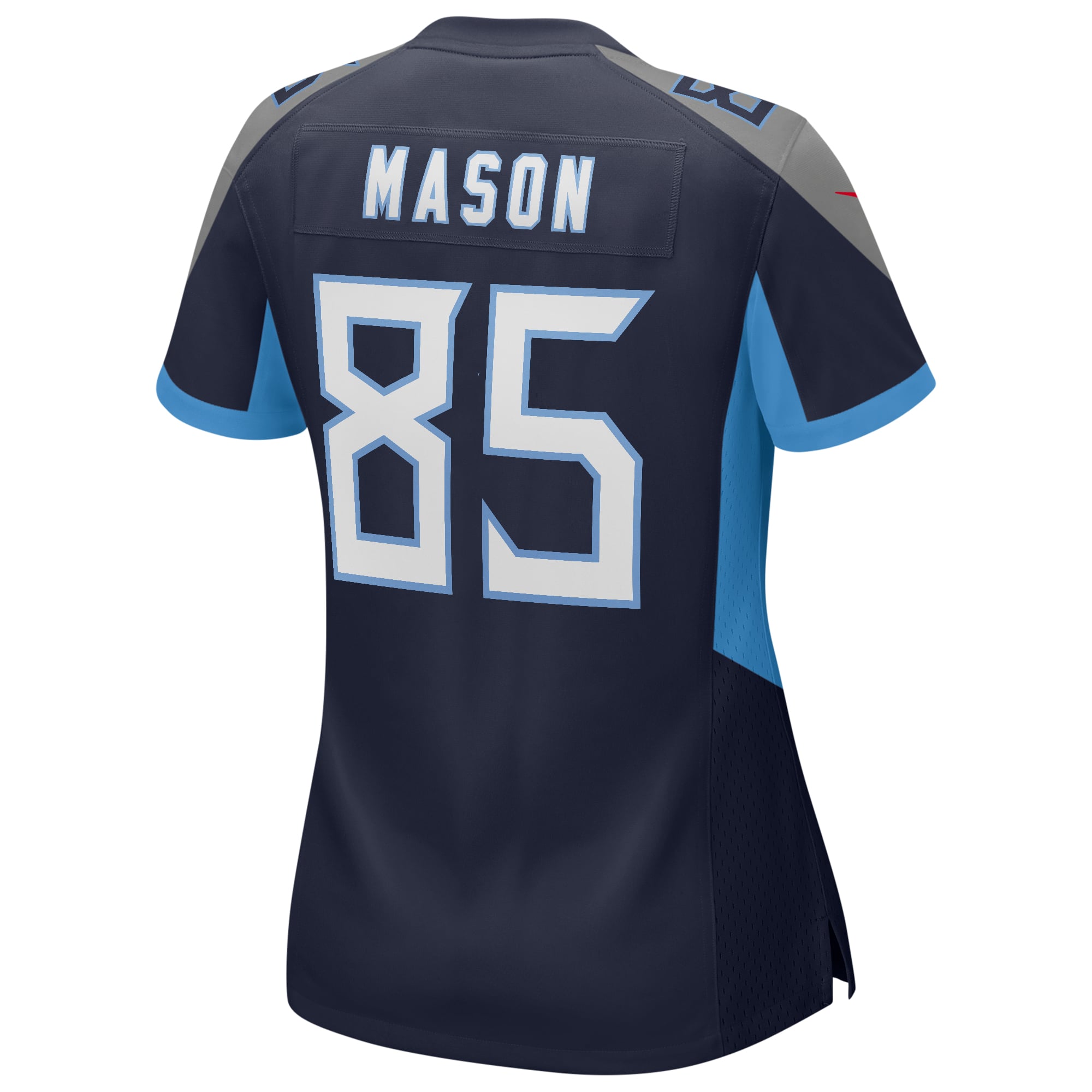 Derrick Mason Tennessee Titans Women's Game Retired Player Jersey - Navy - Image 4