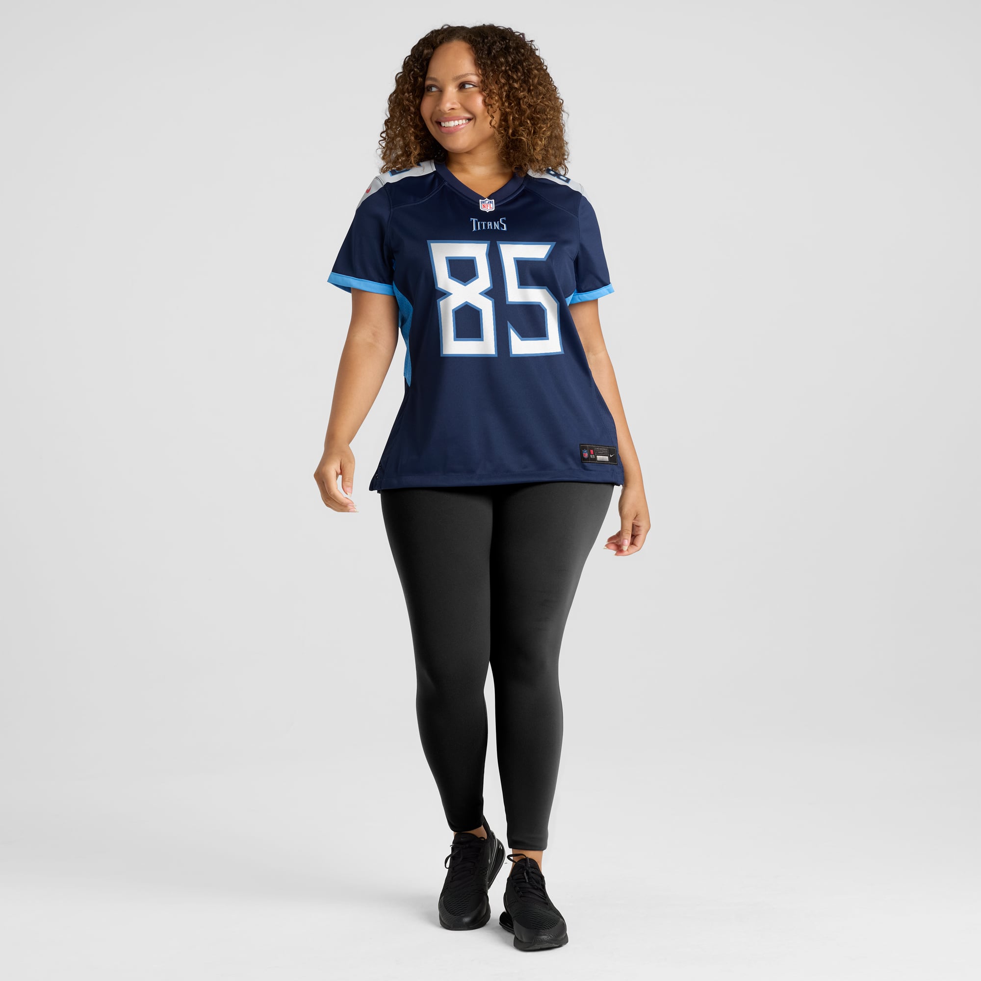 Derrick Mason Tennessee Titans Women's Game Retired Player Jersey - Navy - Image 7
