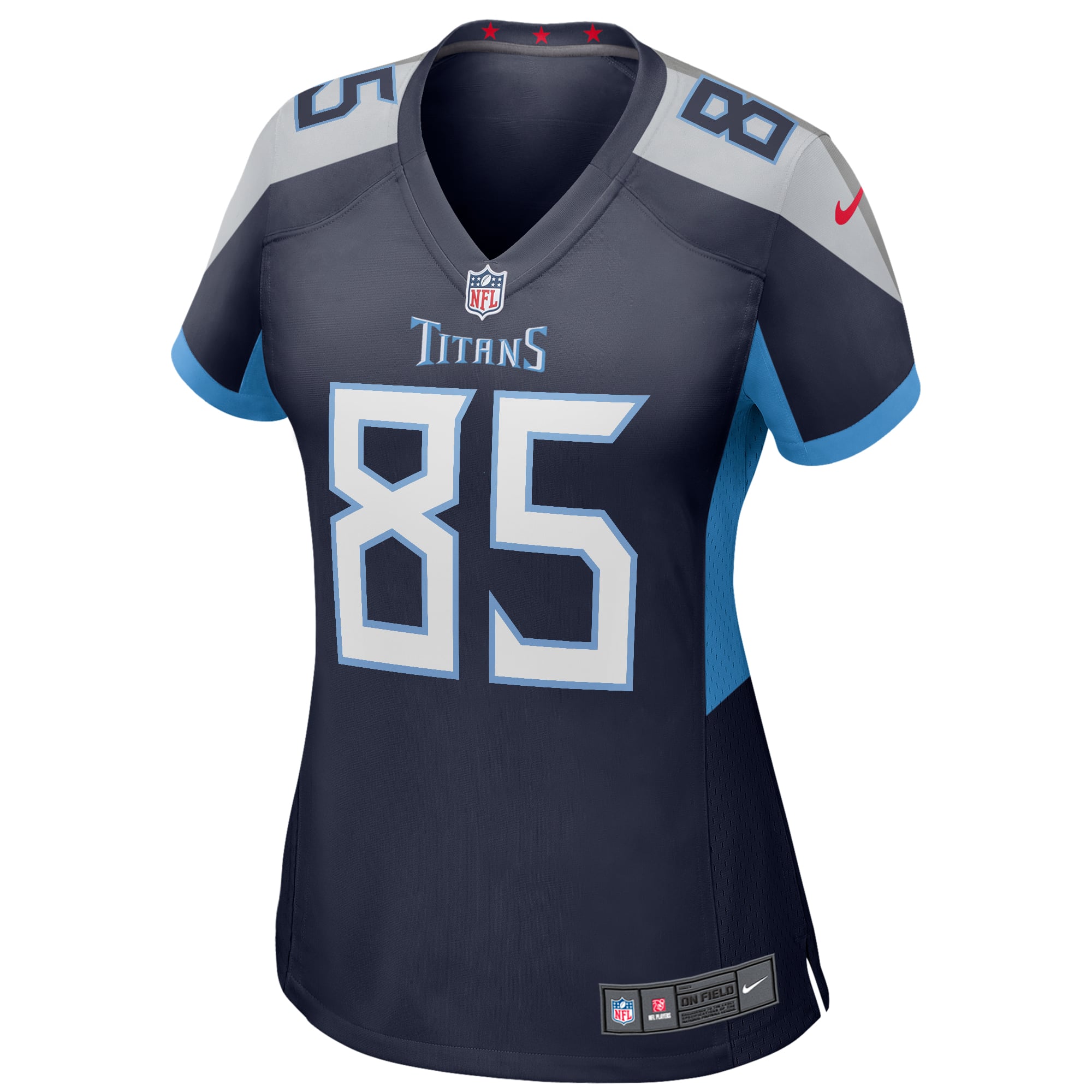 Derrick Mason Tennessee Titans Women's Game Retired Player Jersey - Navy - Image 3