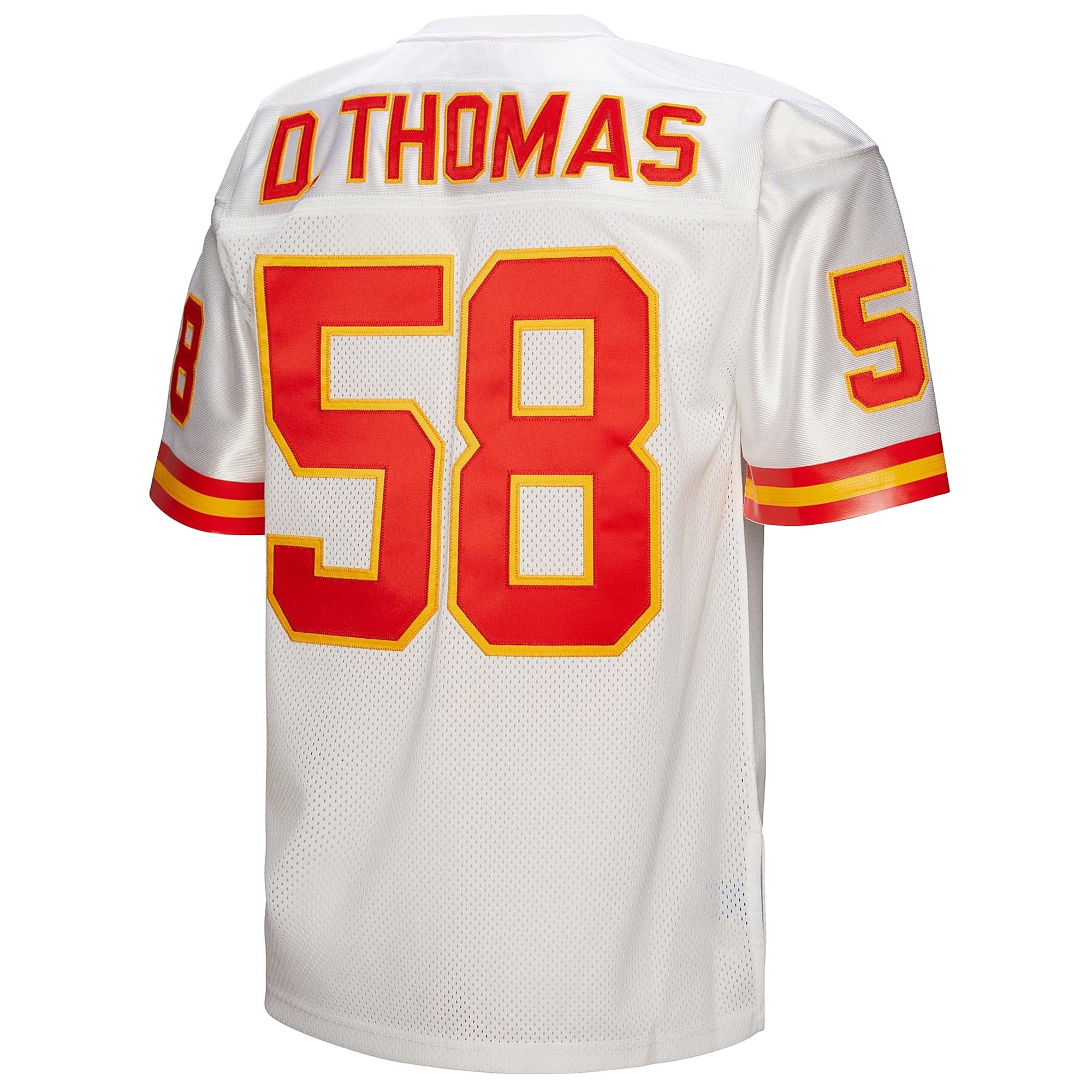Derrick Thomas Kansas City Chiefs 1994 Throwback Retired Player Jersey - White - Image 4