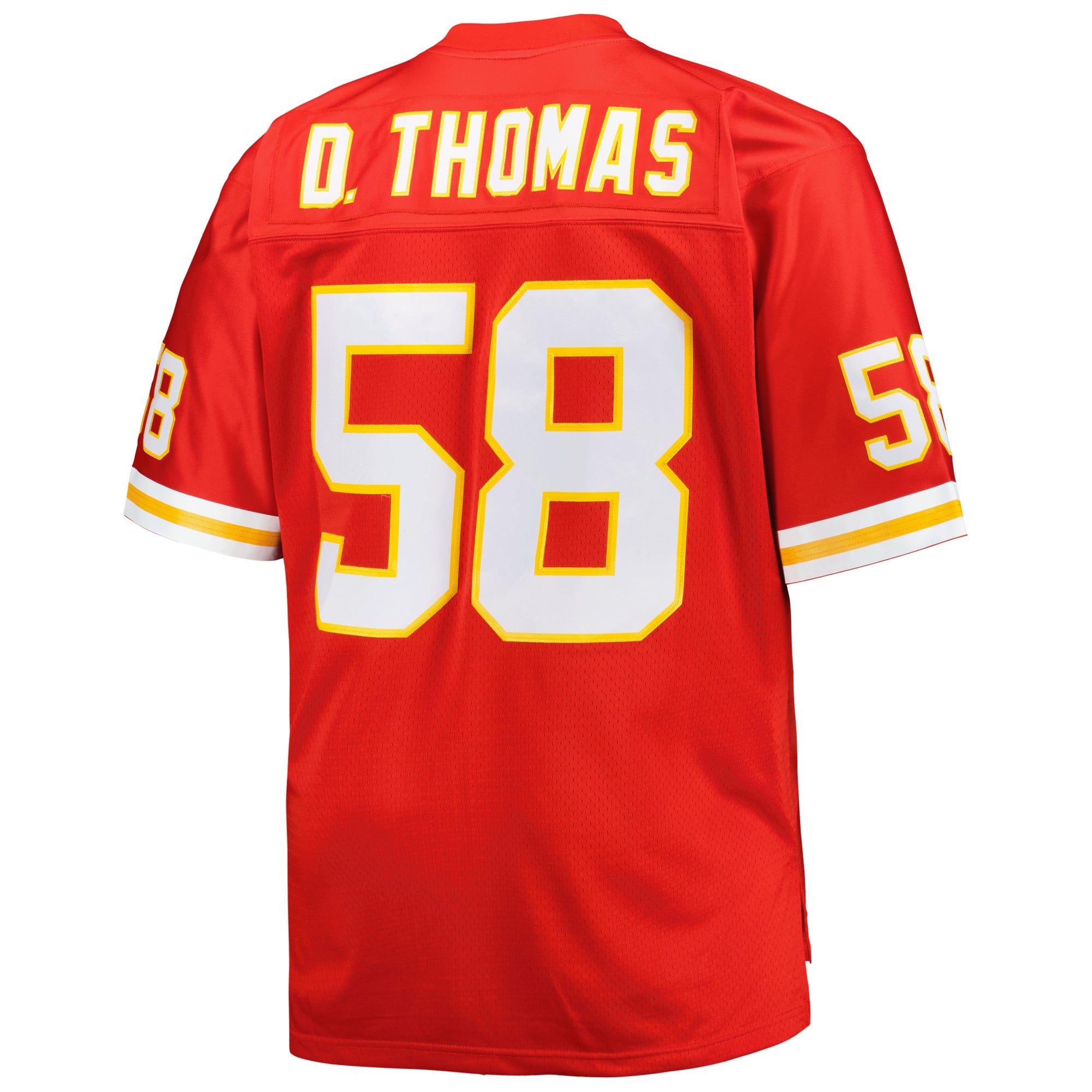 Derrick Thomas Kansas City Chiefs Big & Tall 1994 Retired Player Jersey - Red - Image 4