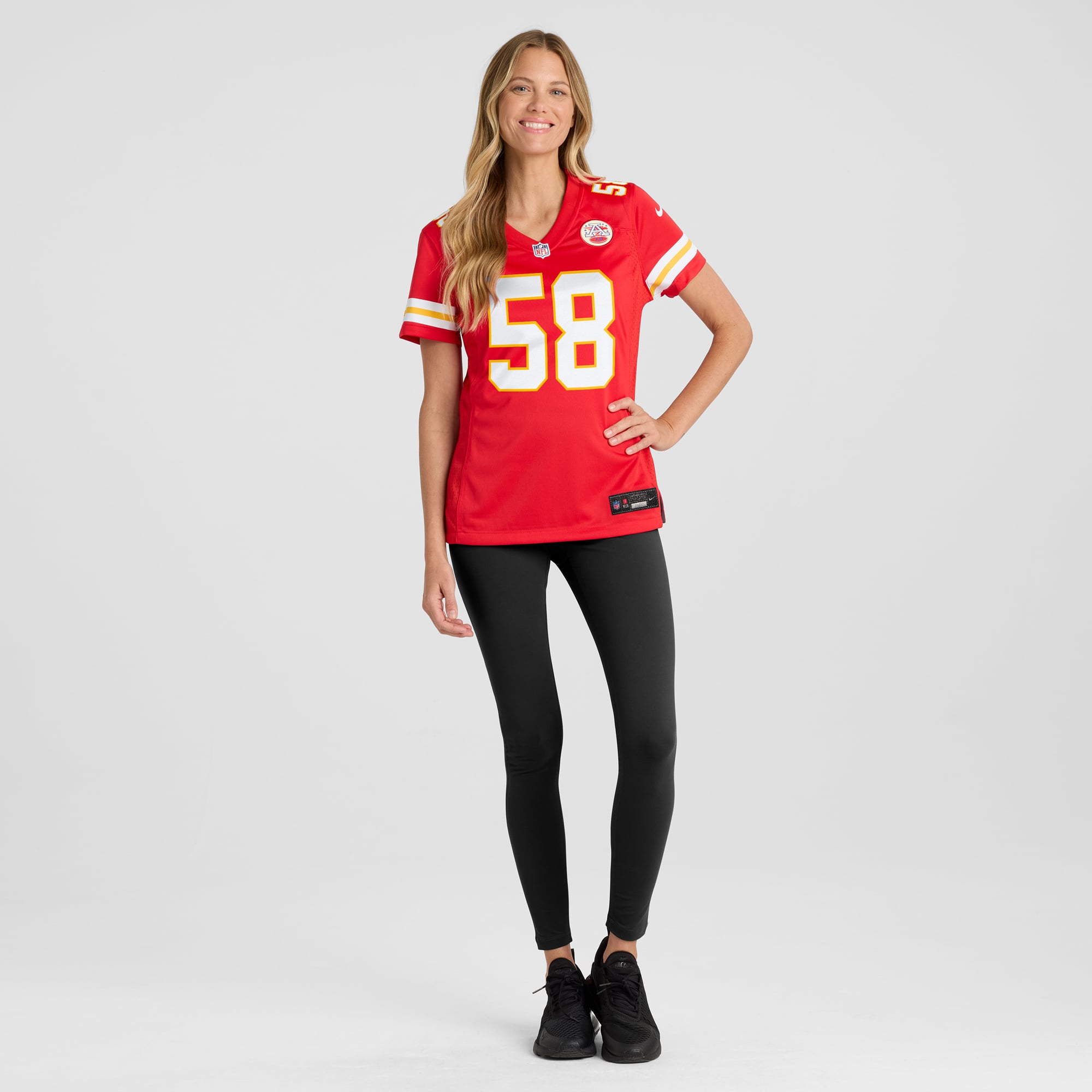 Derrick Thomas Kansas City Chiefs Women's Game Retired Player Jersey - Red - Image 5