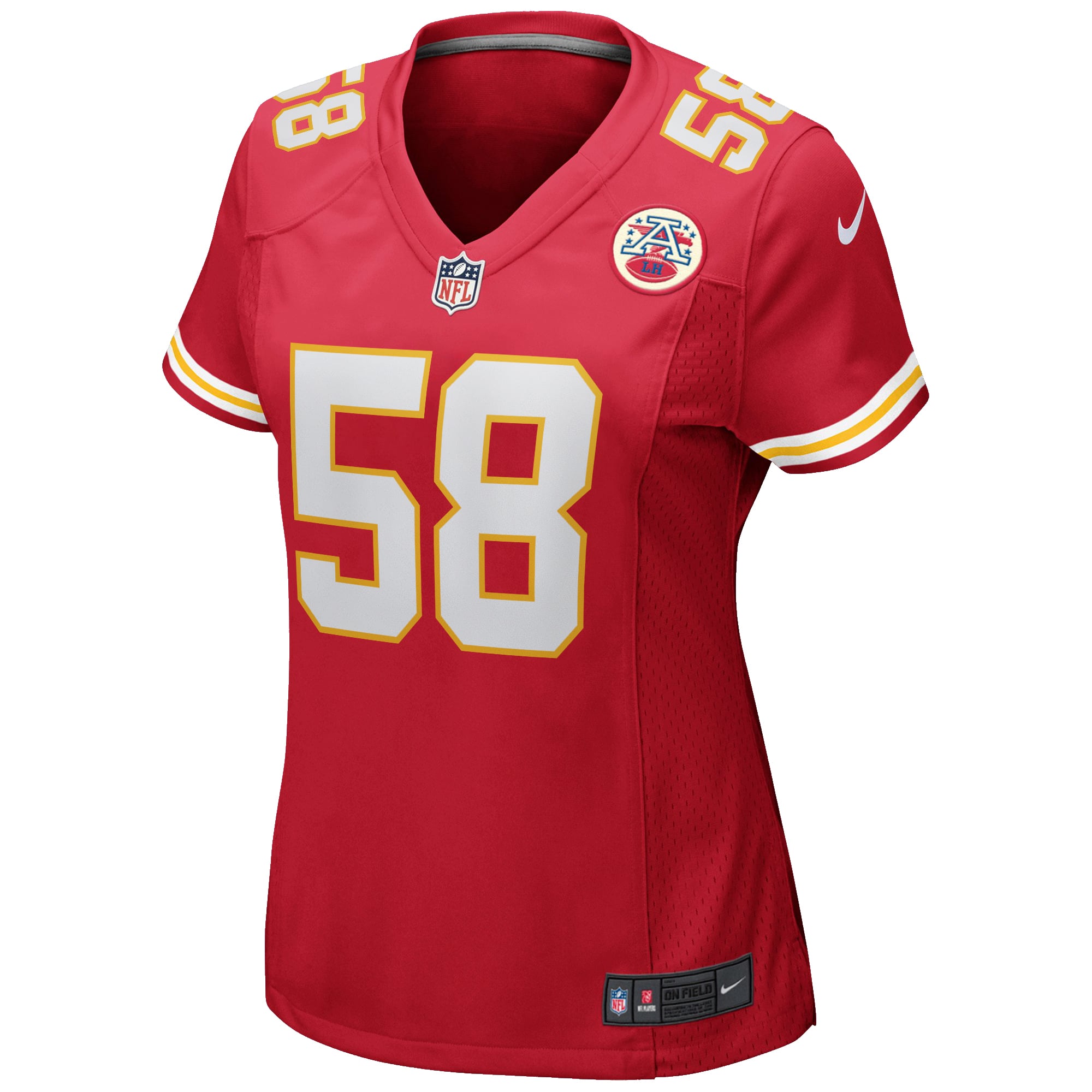 Derrick Thomas Kansas City Chiefs Women's Game Retired Player Jersey - Red - Image 3