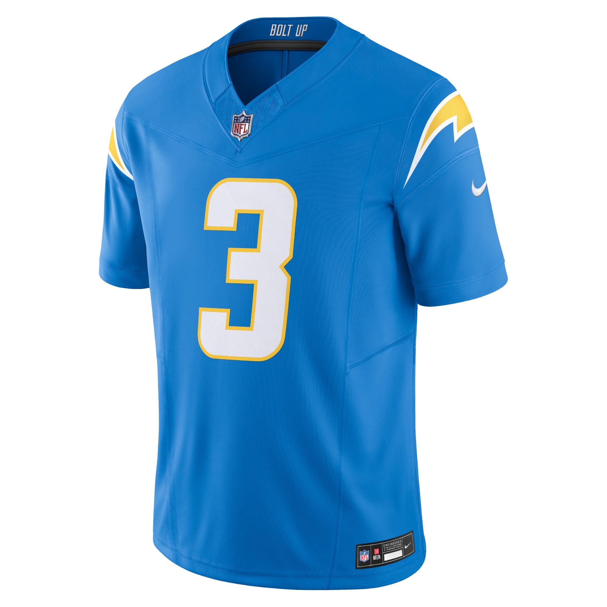 Derwin James Jr. Los Angeles Chargers Vapor F.U.S.E. Limited Jersey - Powder Blue - Image 3