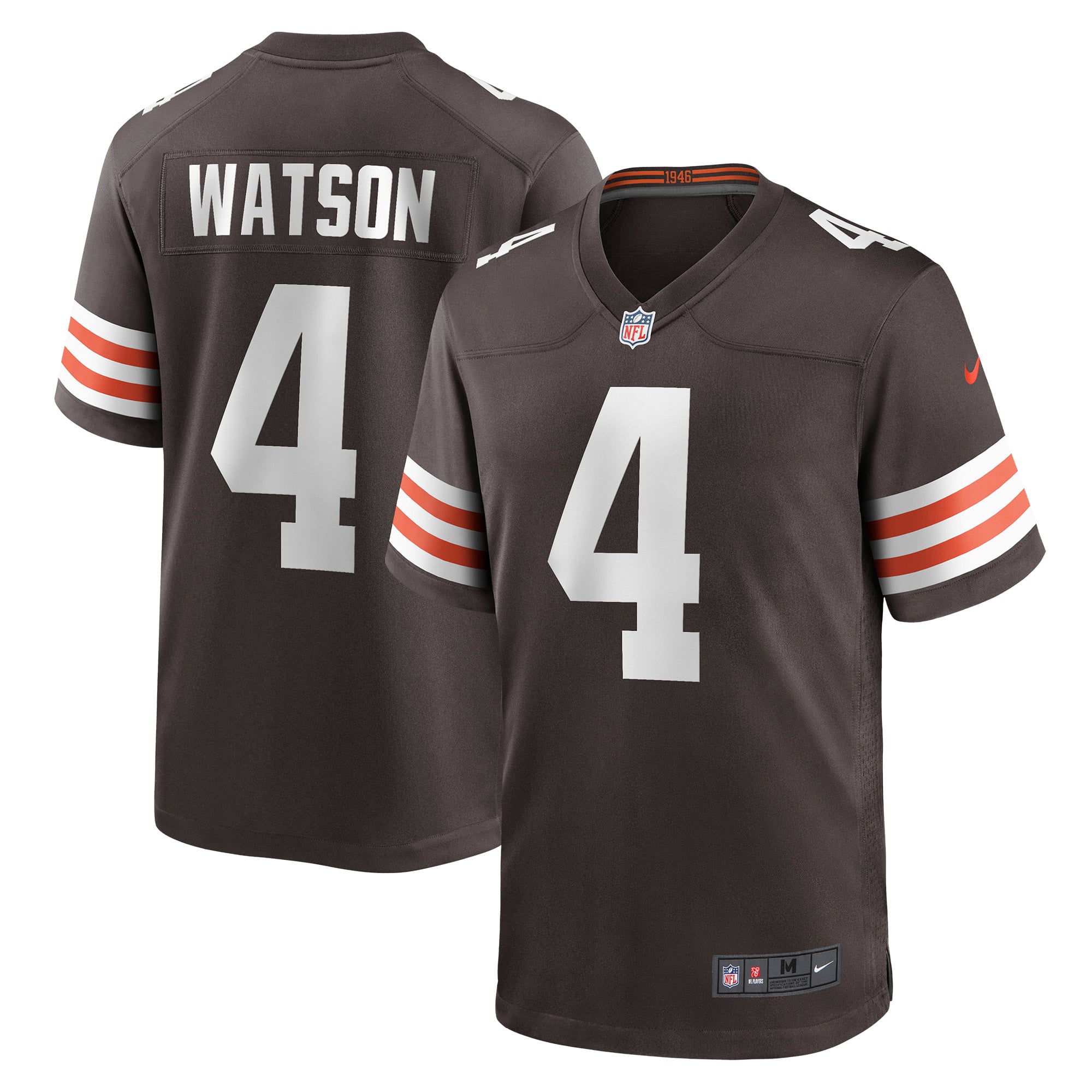 Deshaun Watson Cleveland Browns Game Jersey - Brown - Image 2