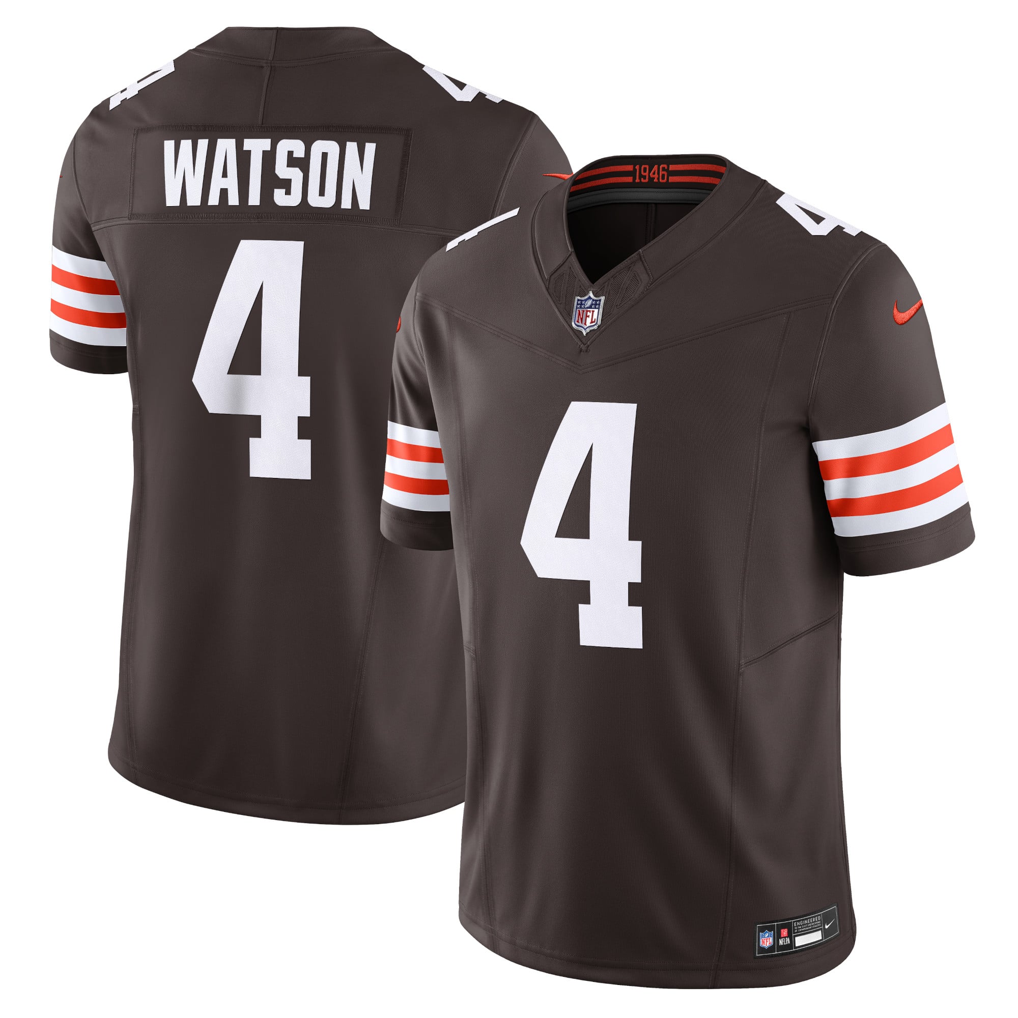 Deshaun Watson Cleveland Browns Vapor F.U.S.E. Limited Jersey - Brown - Image 2