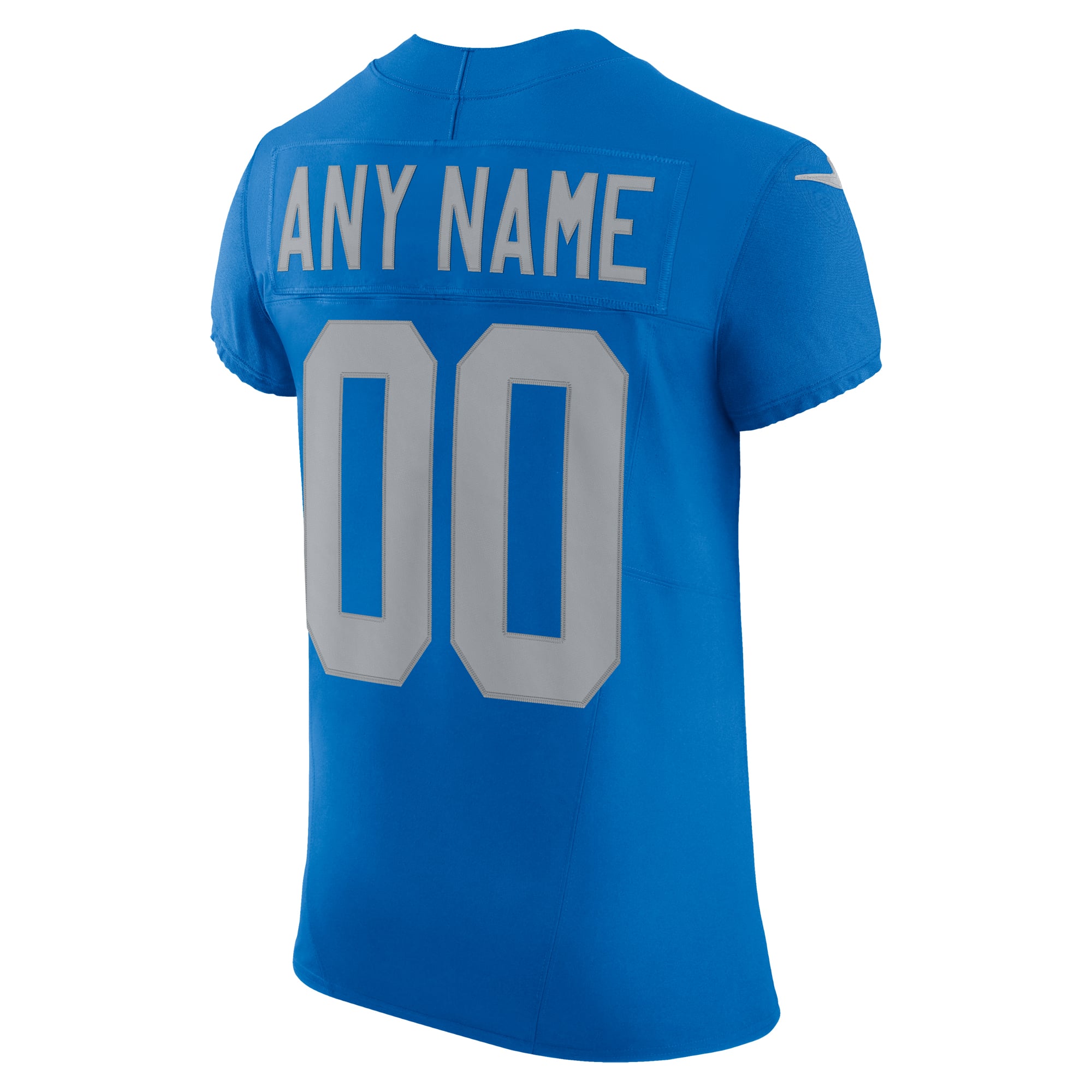 Detroit Lions Alternate Vapor F.U.S.E. Elite Custom Jersey - Blue - Image 4