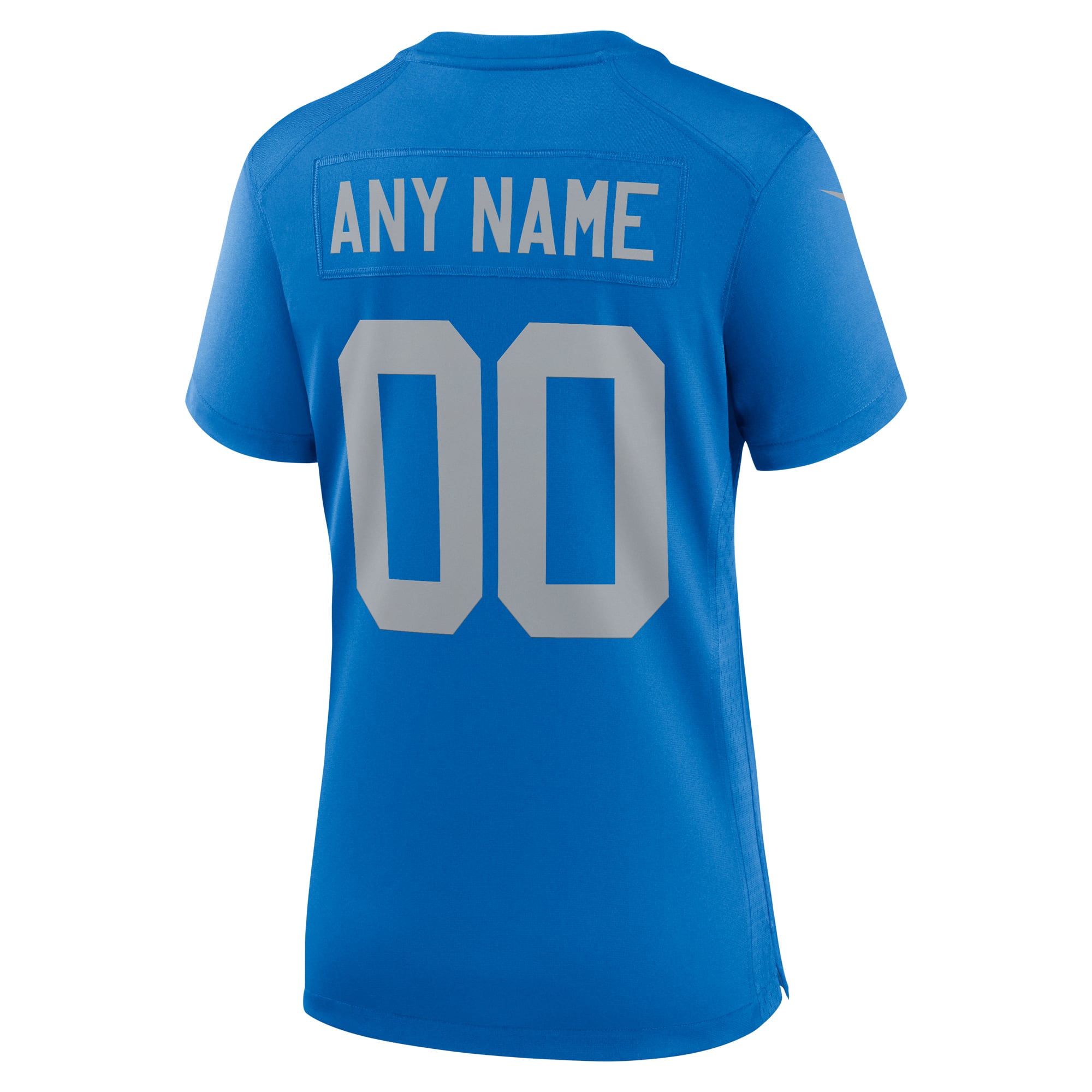Detroit Lions Women's Custom Game Jersey - Blue - Image 4