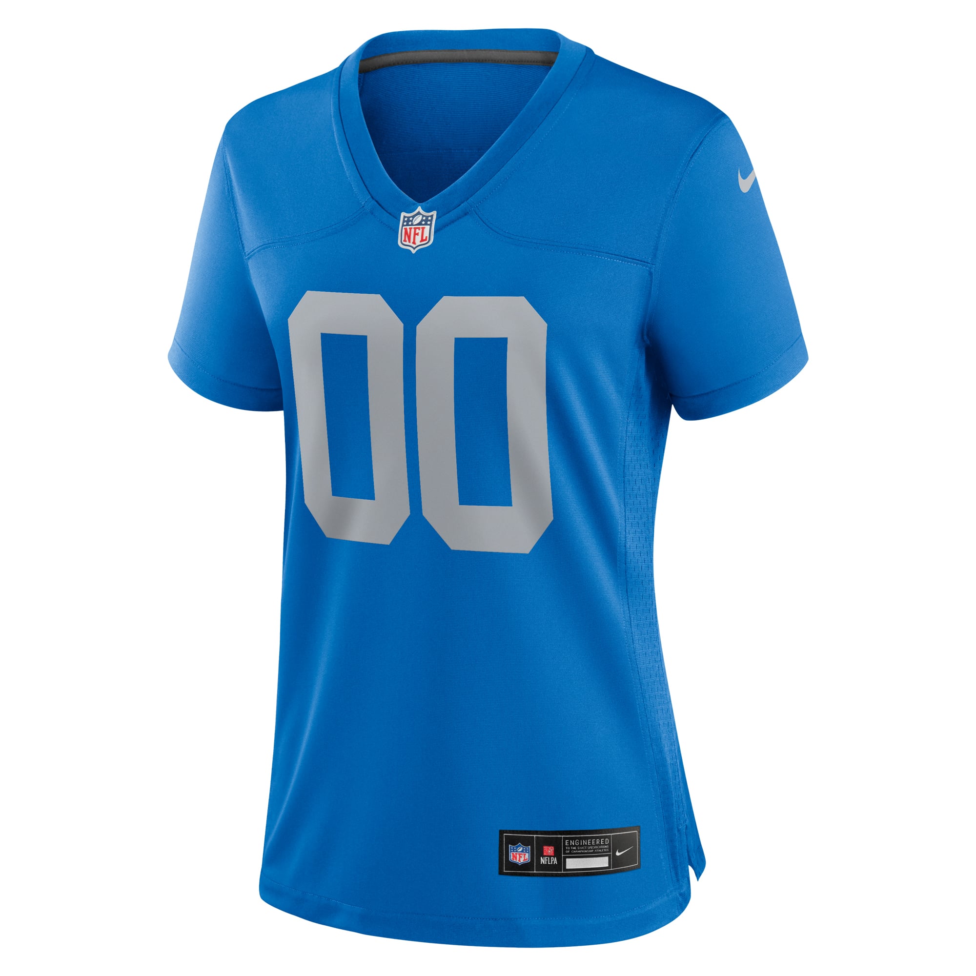 Detroit Lions Women's Custom Game Jersey - Blue - Image 3