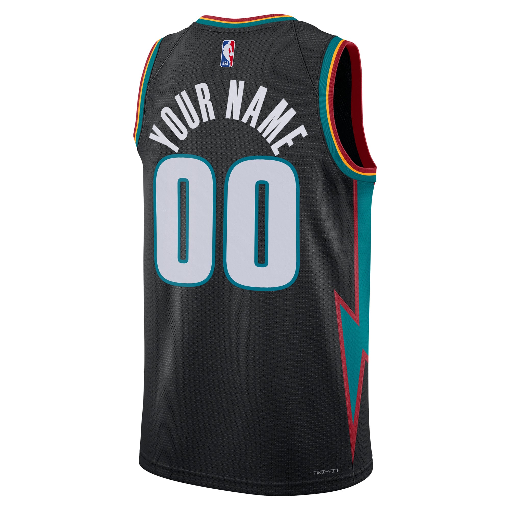 Detroit Pistons Unisex 2025/26 City Edition Swingman Custom Jersey - Charcoal - Image 4