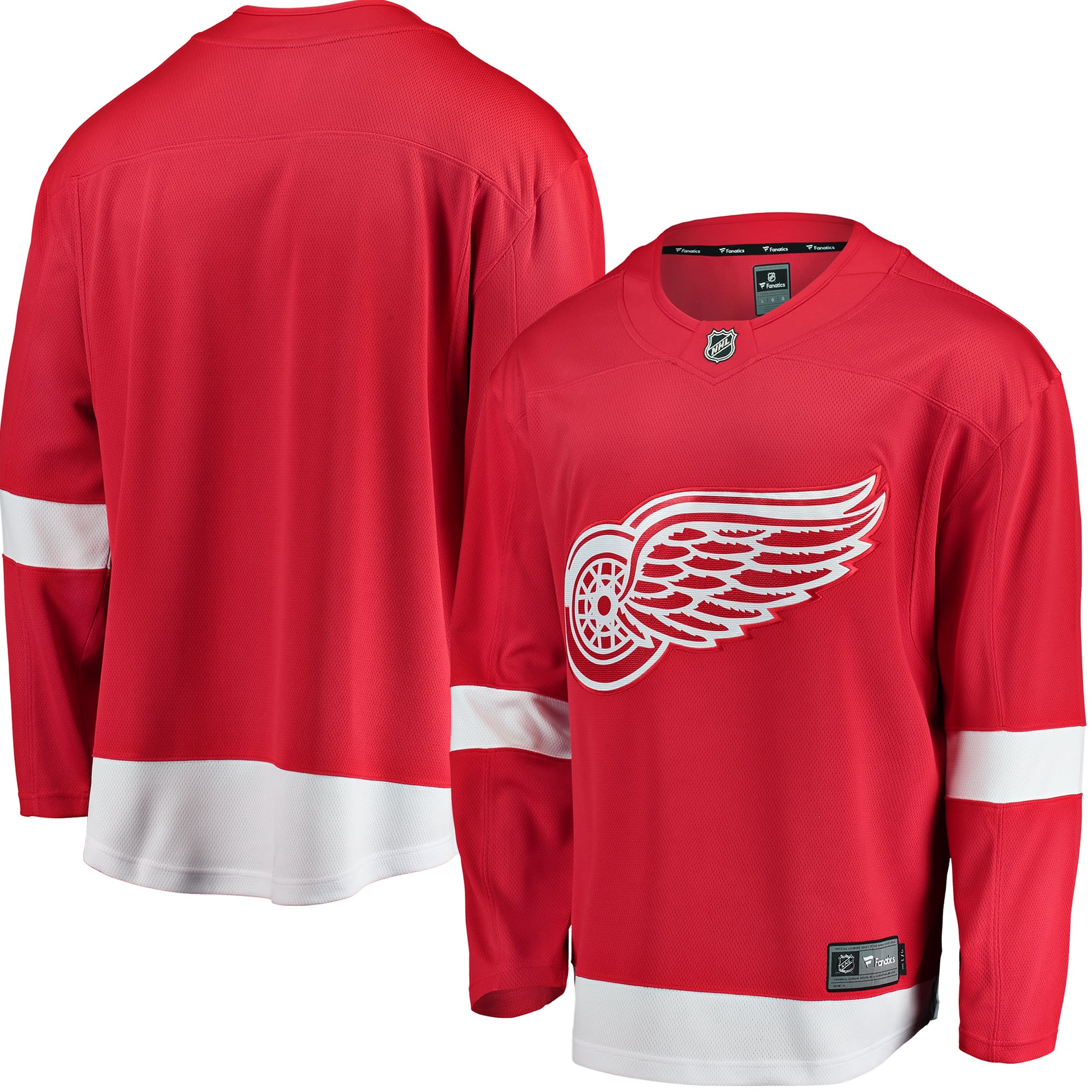 Detroit Red Wings Breakaway Away Jersey - Red