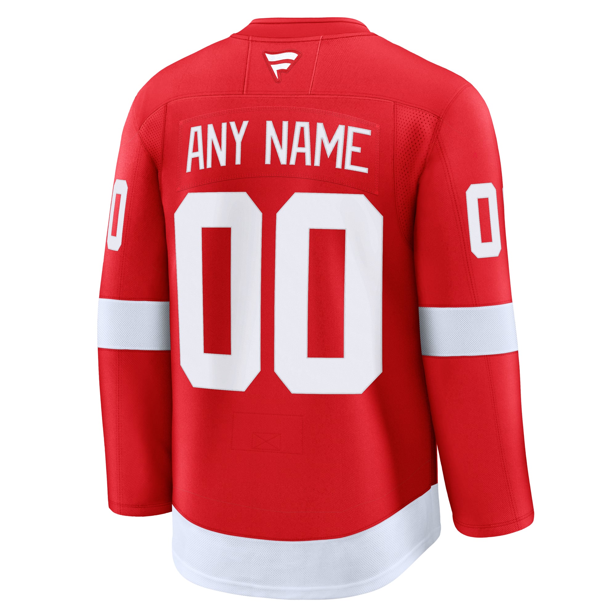 Detroit Red Wings Home Premium Custom Jersey - Red - Image 4