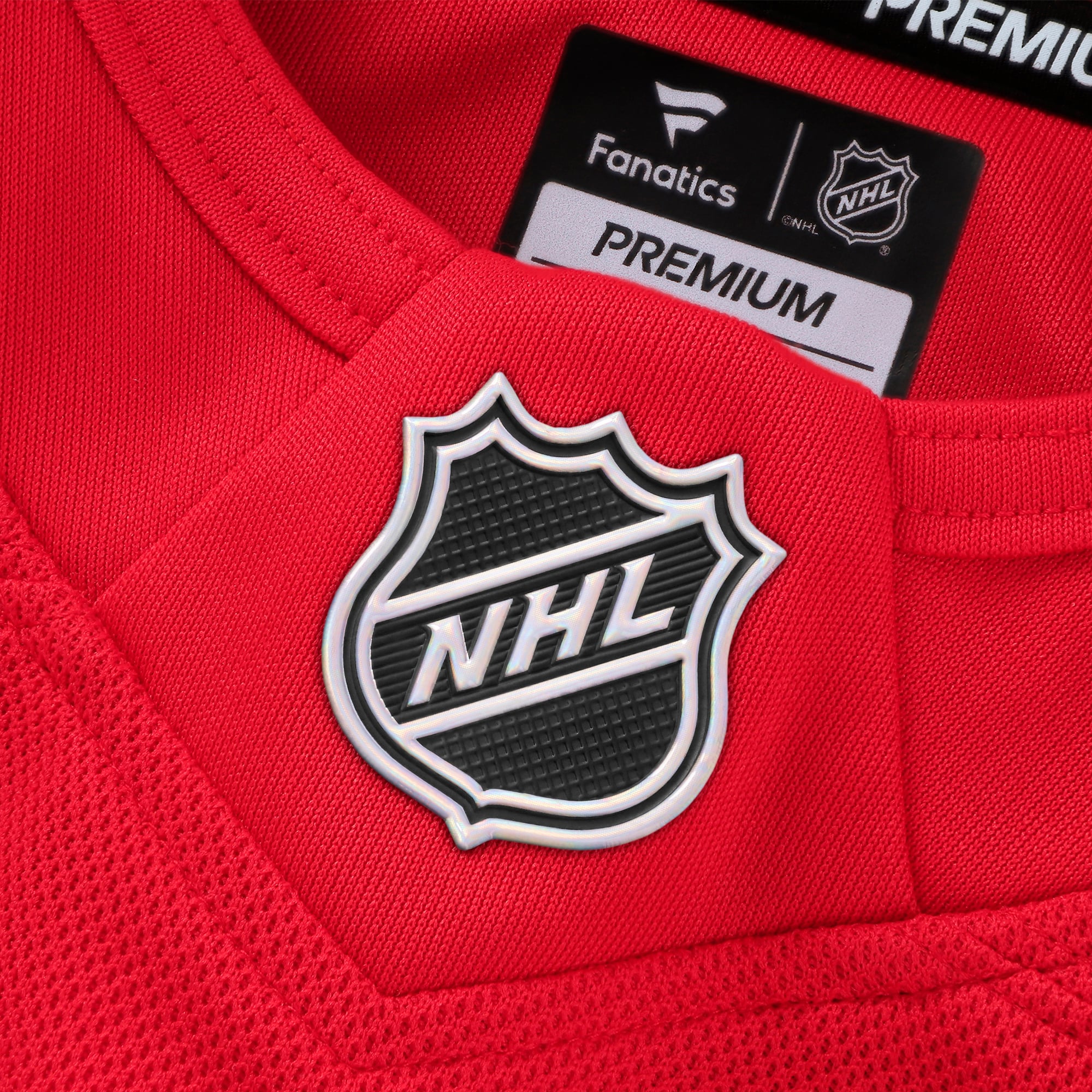 Detroit Red Wings Home Premium Custom Jersey - Red - Image 6