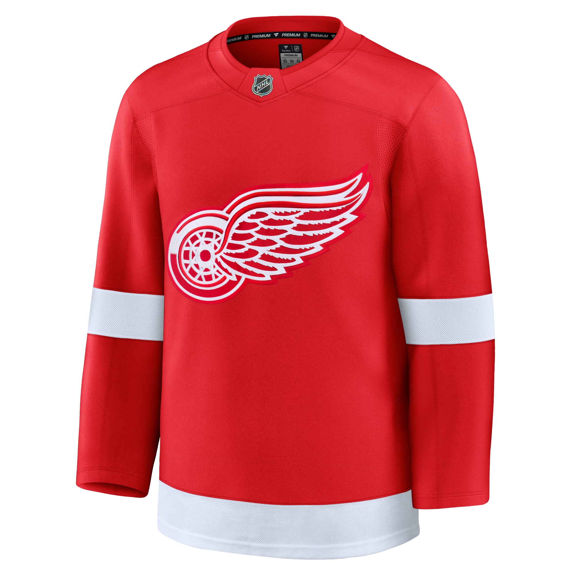 Detroit Red Wings Home Premium Jersey - Red - Image 3