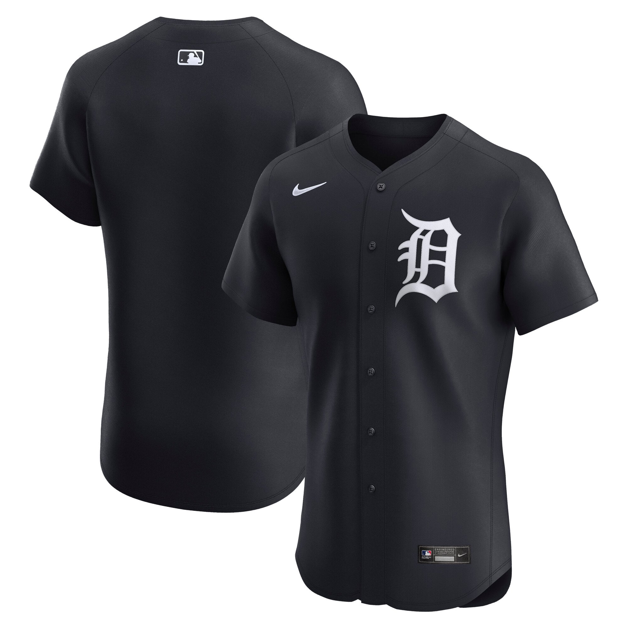 Detroit Tigers Home Elite Jersey - Navy - Image 2
