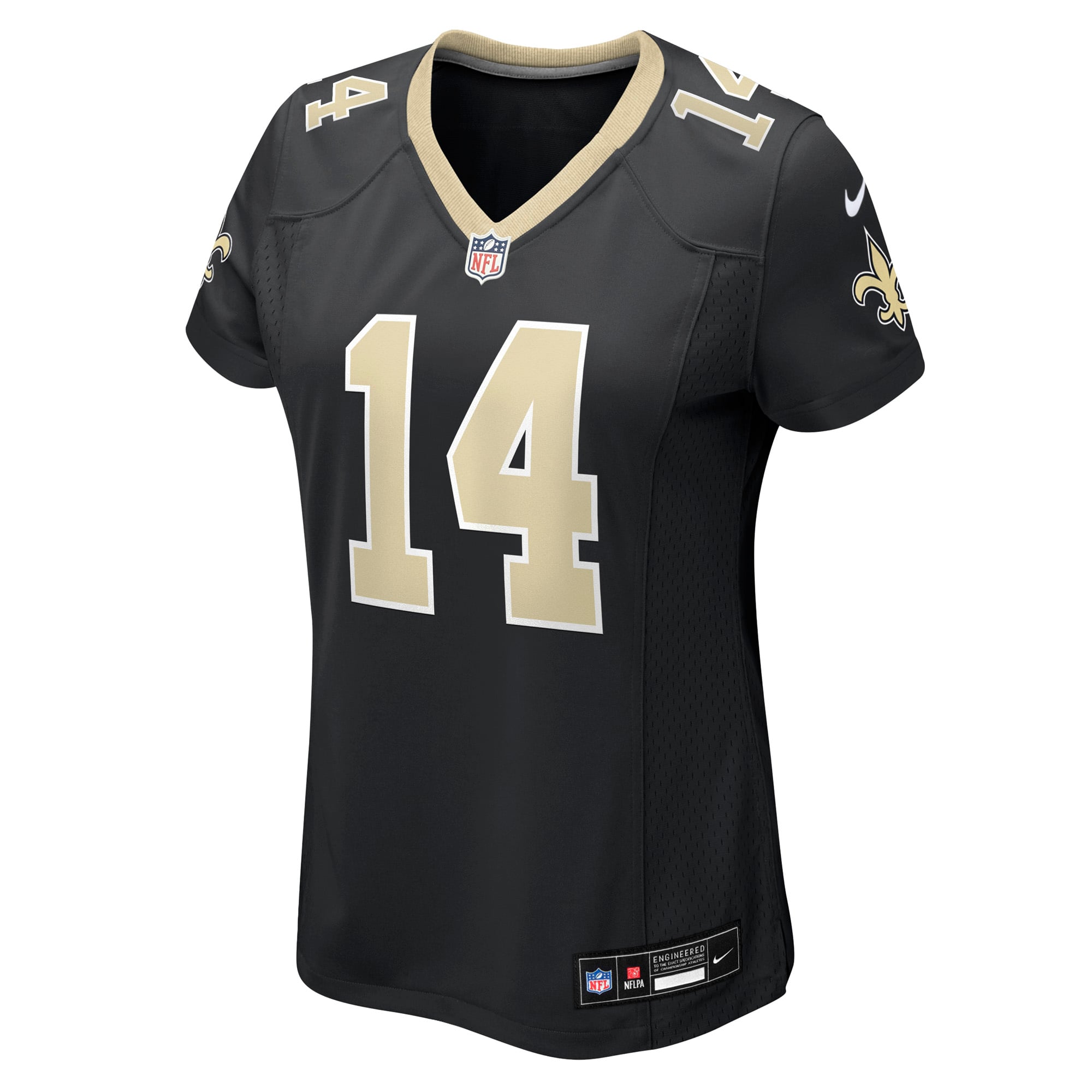 Devaughn Vele New Orleans Saints Women's Team Game Jersey - Black - Image 3
