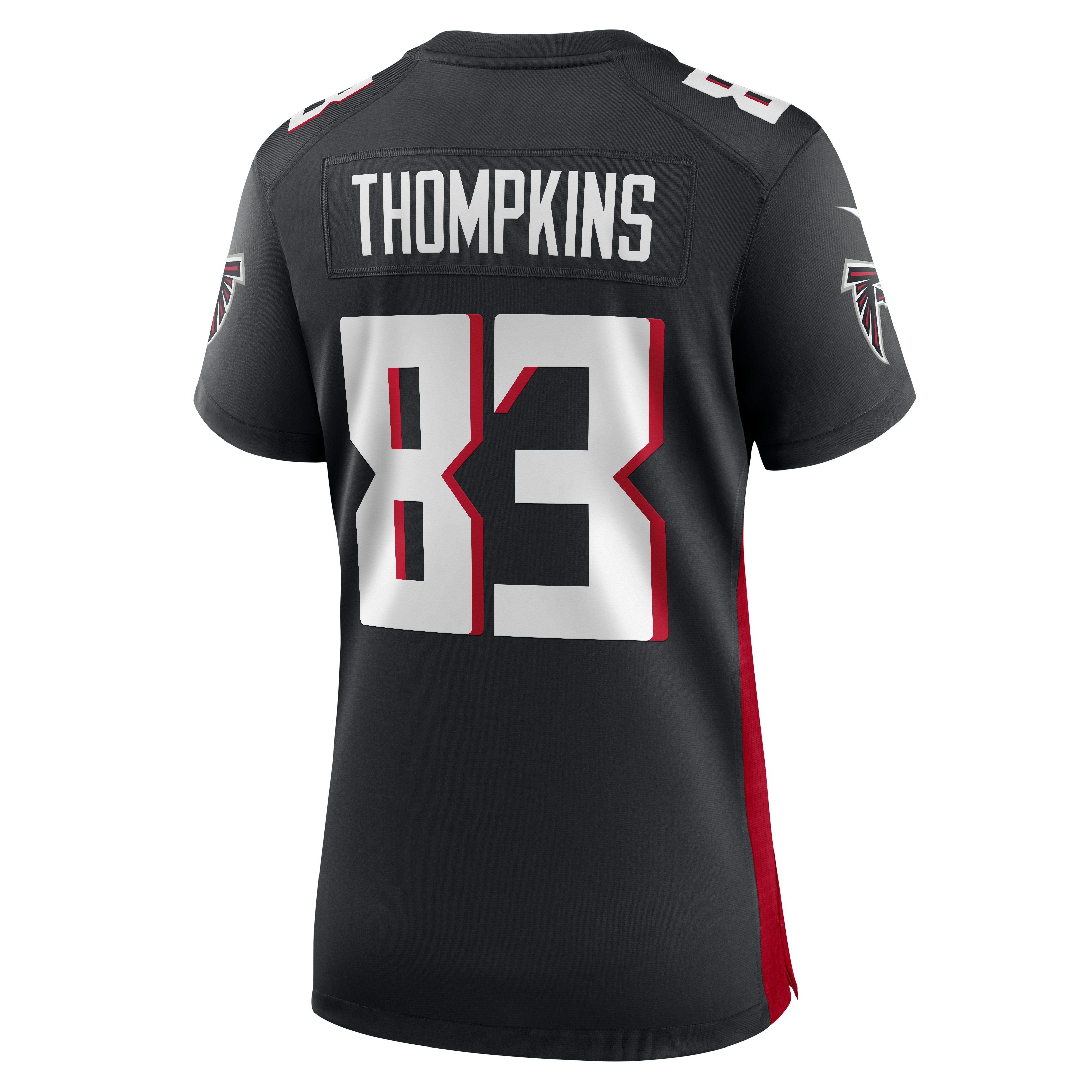 Deven Thompkins Atlanta Falcons Women's Team Game Jersey - Black - Image 4