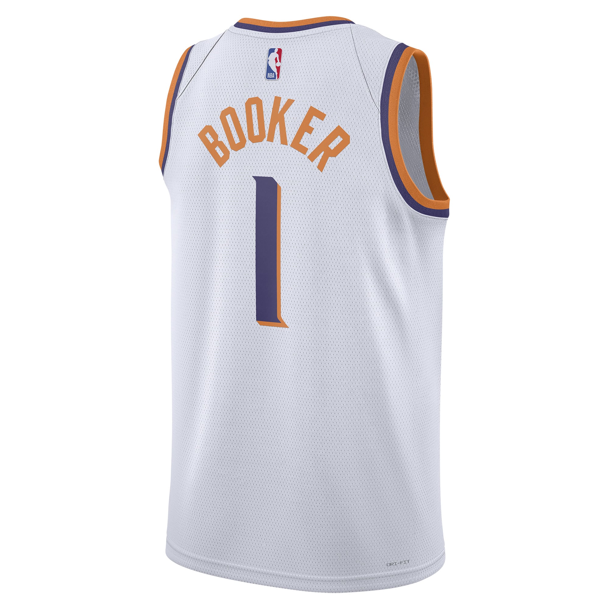 Devin Booker Phoenix Suns Unisex Swingman Jersey - Association Edition - White - Image 4