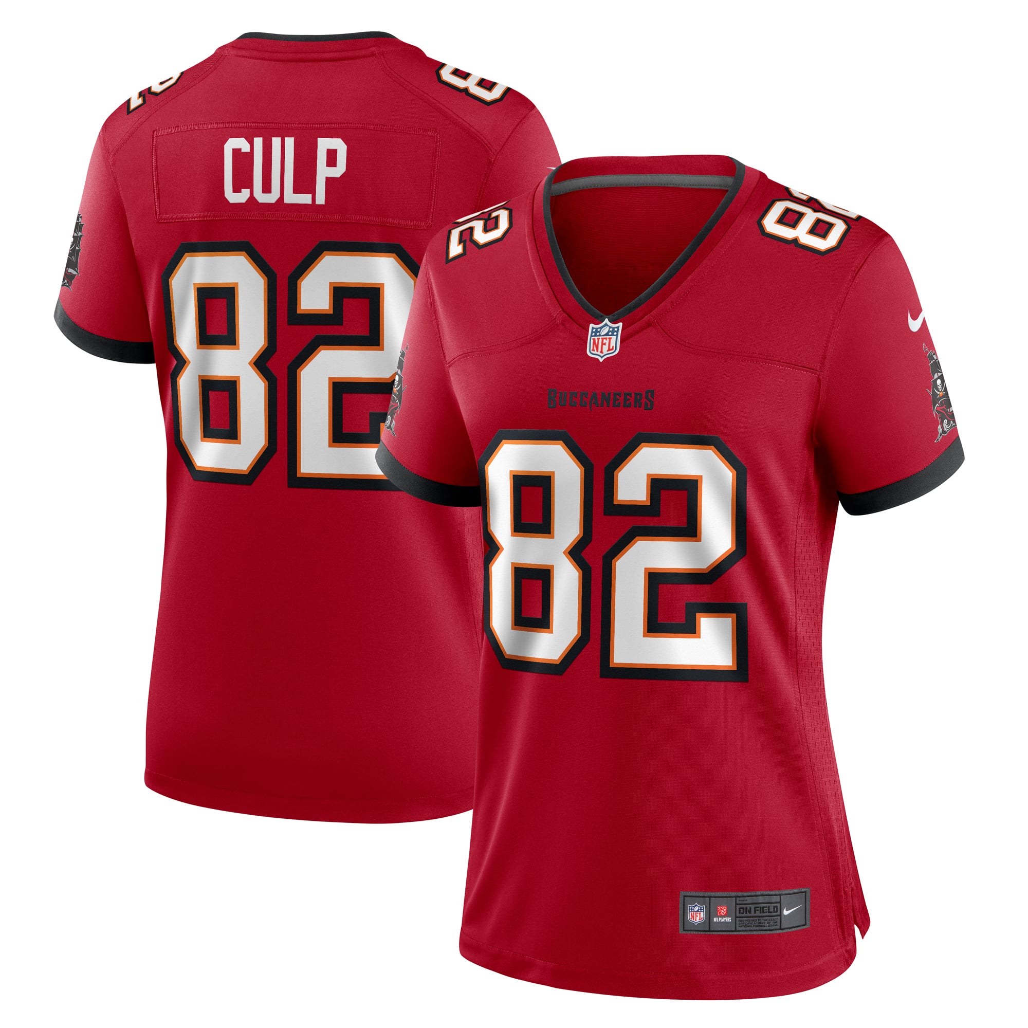 Devin Culp Tampa Bay Buccaneers Women's Team Game Jersey - Red - Image 2