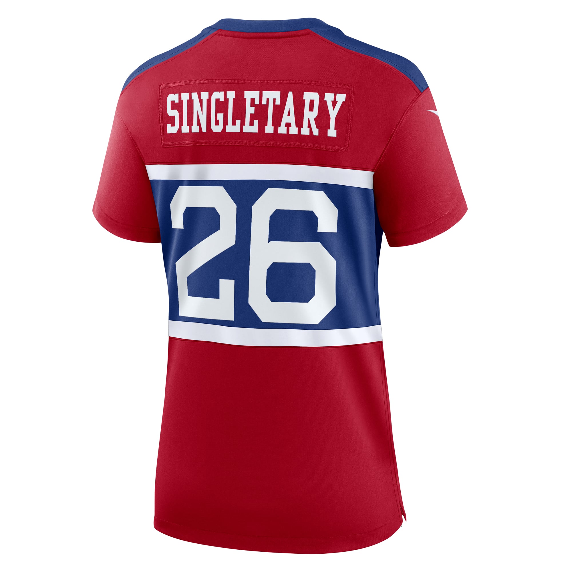 Devin Singletary New York Giants Women's Alternate Game Jersey - Century Red - Red - Image 4