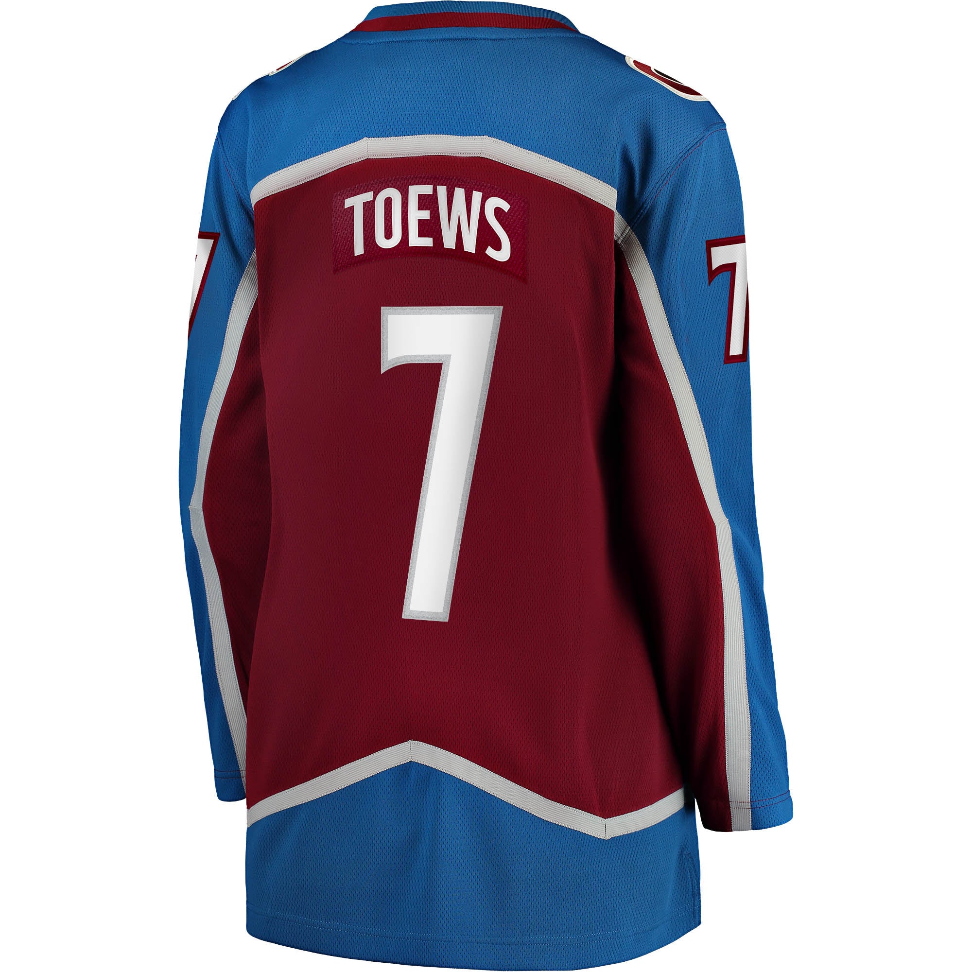 Devon Toews Colorado Avalanche Women's Home Breakaway Player Jersey - Burgundy - Image 4