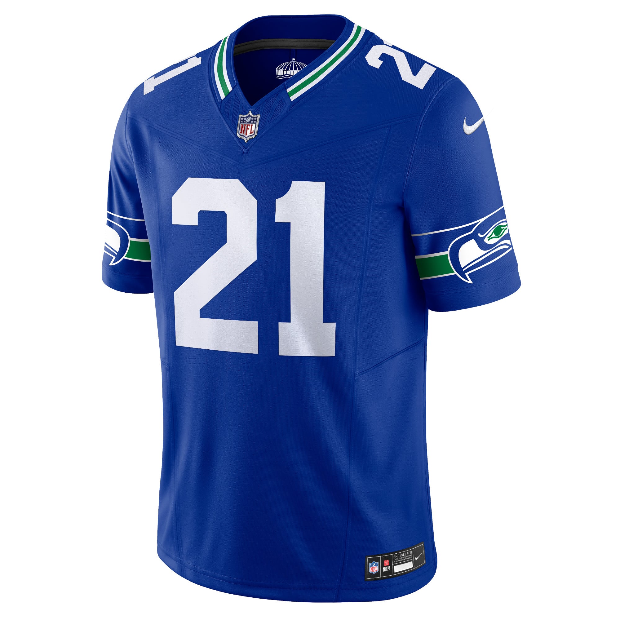 Devon Witherspoon Seattle Seahawks Alternate Vapor F.U.S.E. Limited Jersey - Royal - Image 3