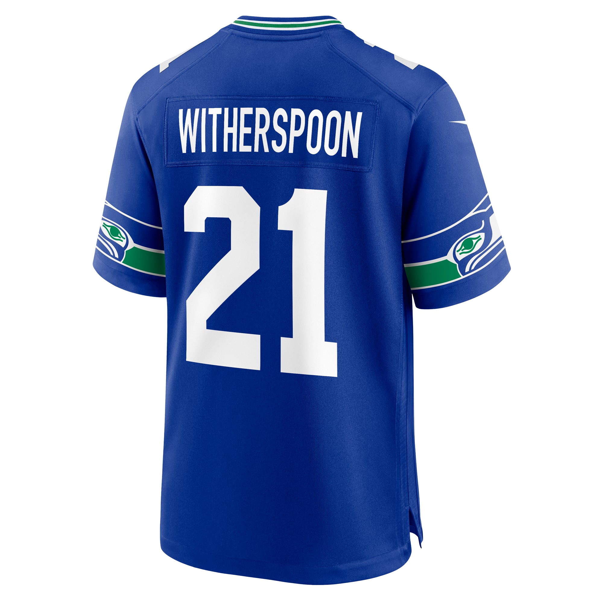 Devon Witherspoon Seattle Seahawks Game Jersey - Royal - Image 4