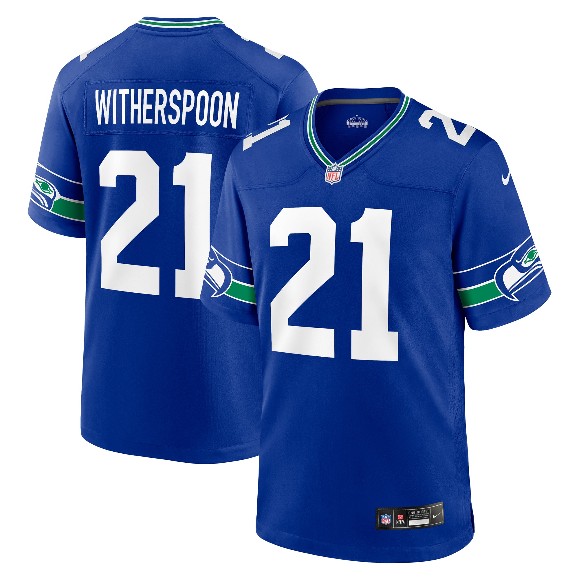 Devon Witherspoon Seattle Seahawks Game Jersey - Royal