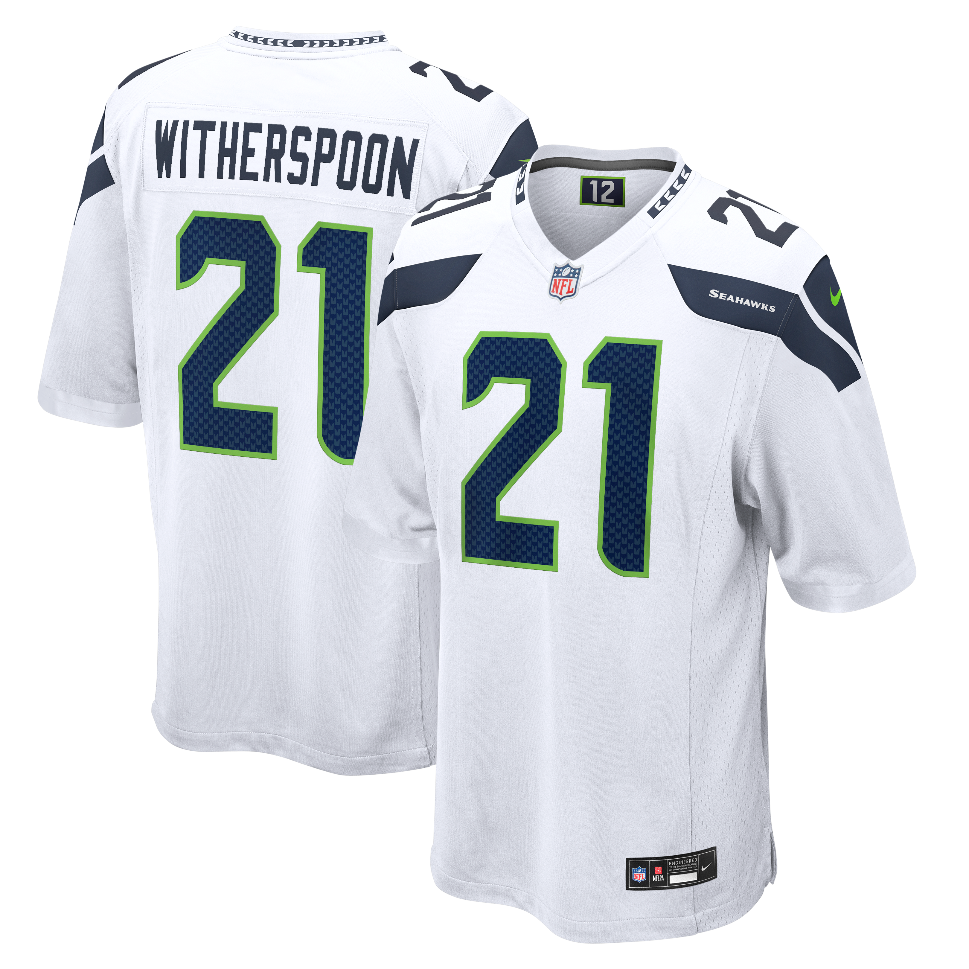 Devon Witherspoon Seattle Seahawks Game Jersey - White