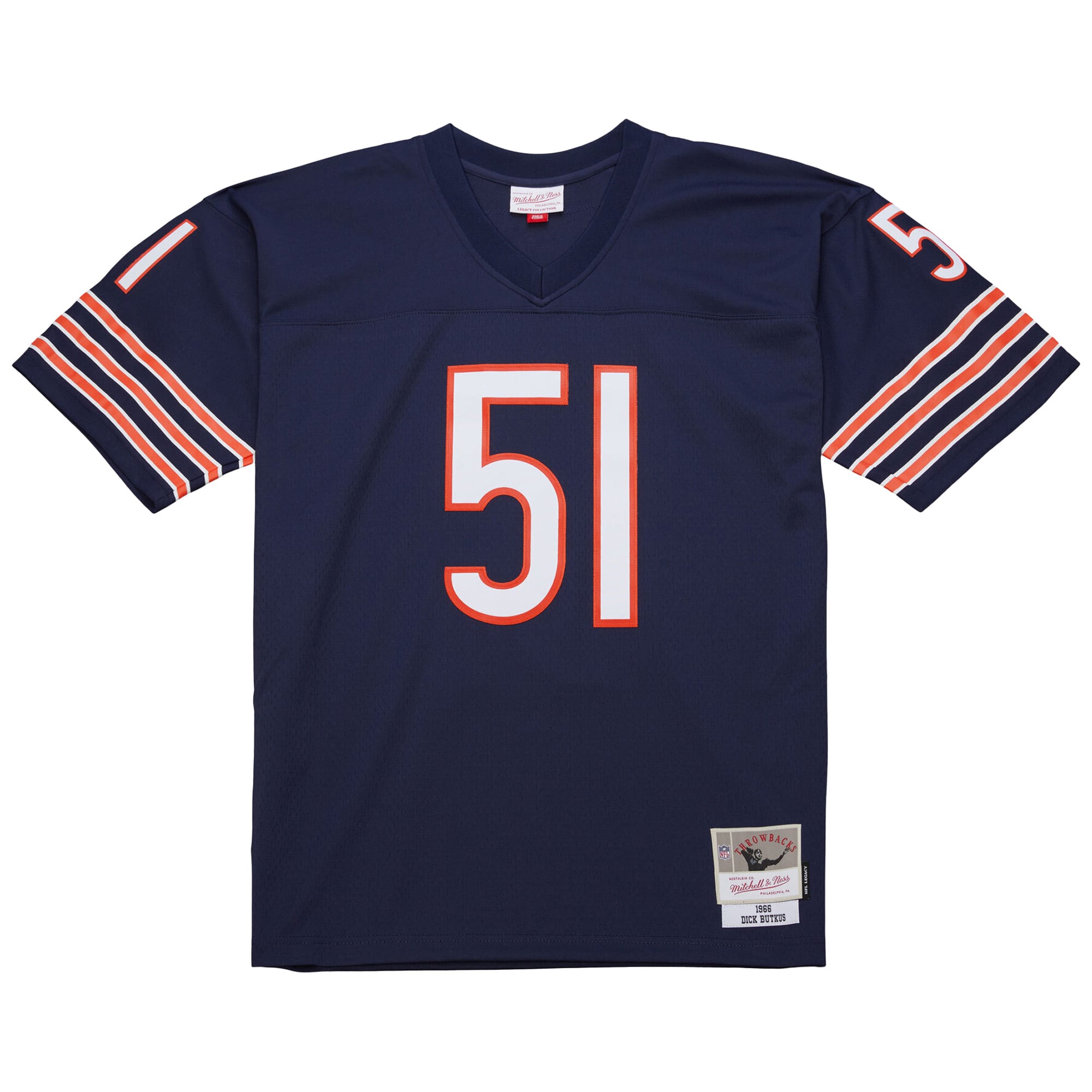 Dick Butkus Chicago Bears Legacy Jersey - Navy - Image 3