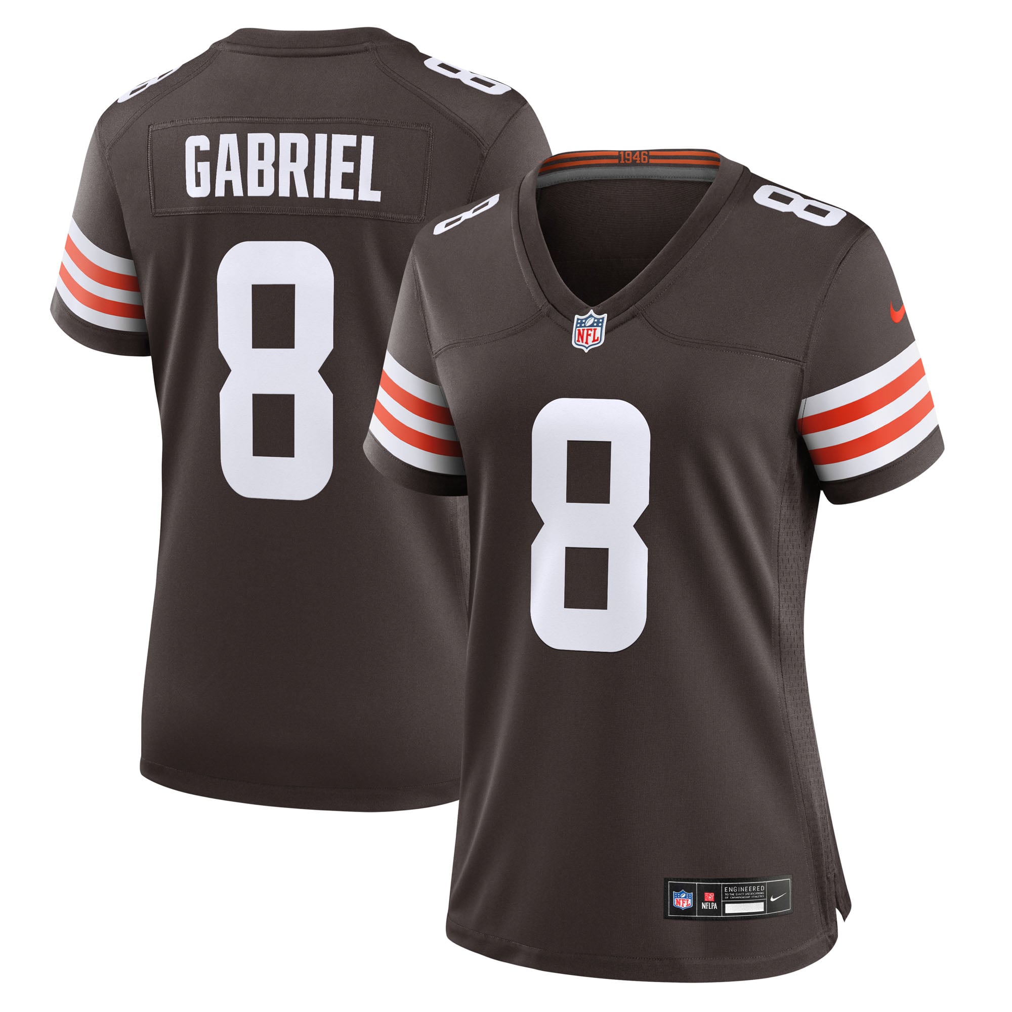 Dillon Gabriel Cleveland Browns Women's Team Game Jersey - Brown